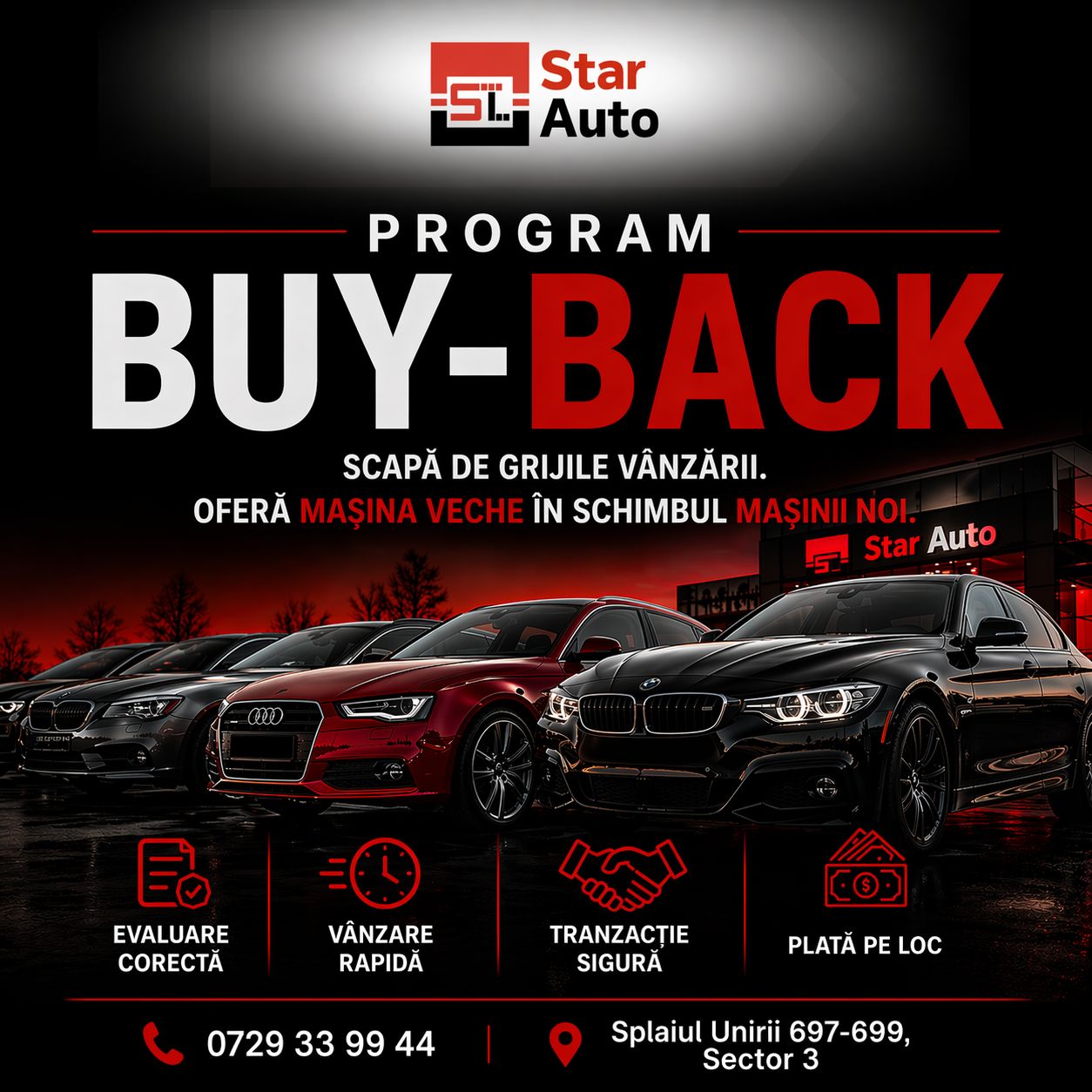 Star Auto Rulate Facebook ad