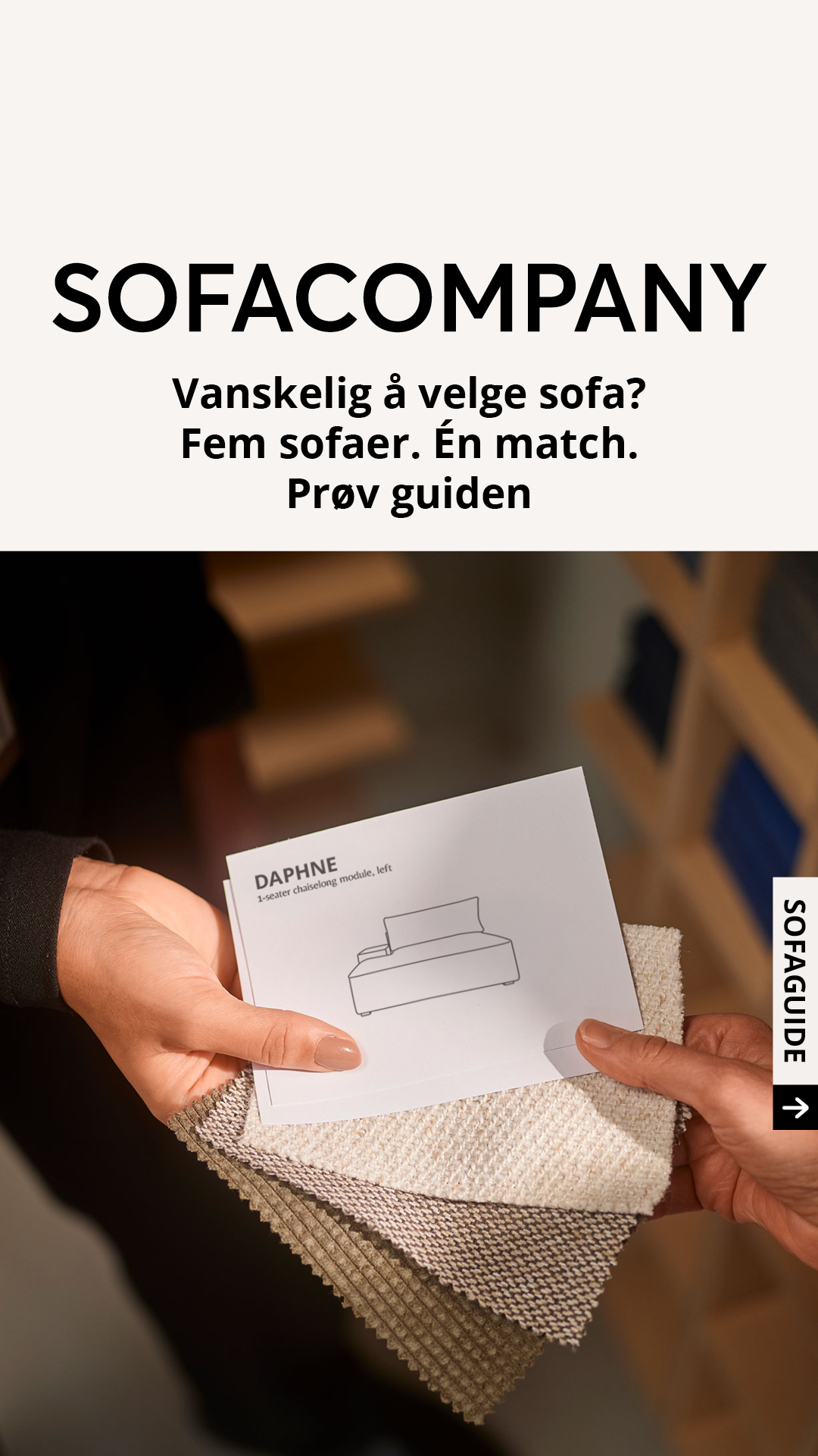 Sofacompany Facebook ad