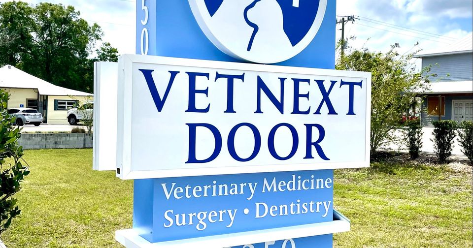 Vet Next Door Facebook ad