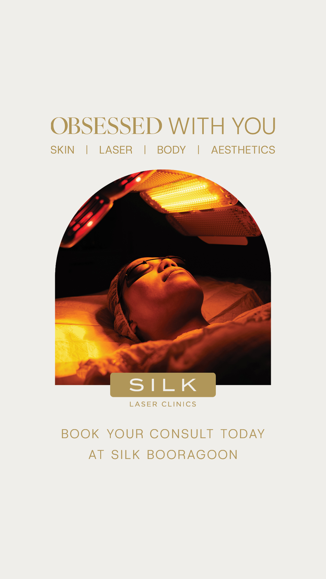 SILK Laser Clinics Facebook ad
