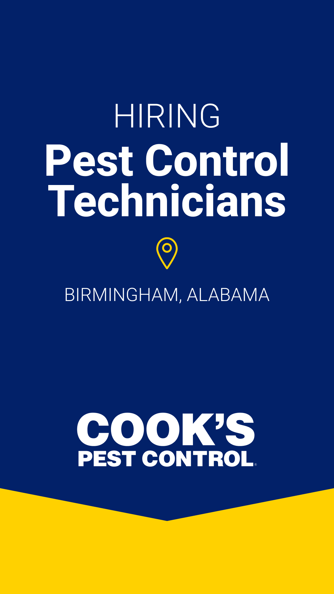 Cook's Pest Control Facebook ad from Jun 24, 2026