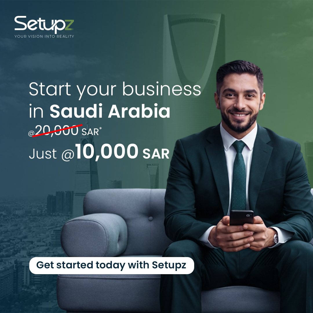 Setupz Facebook ad: Enter Saudi Starting SAR10000