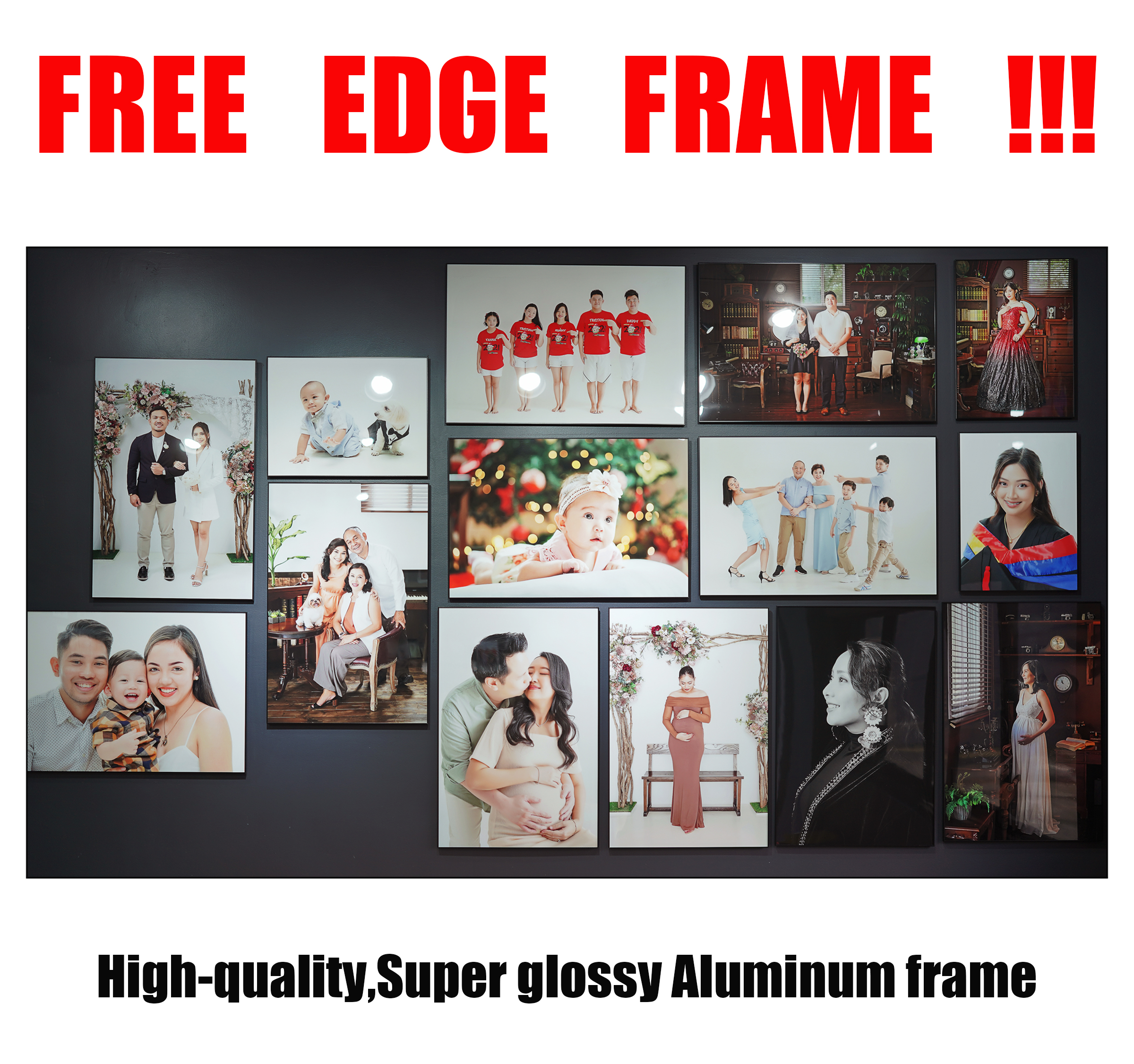 Spotlight Creative Photography Studio Facebook ad: Limited-Time Offer: Free frame for weekday bookings!