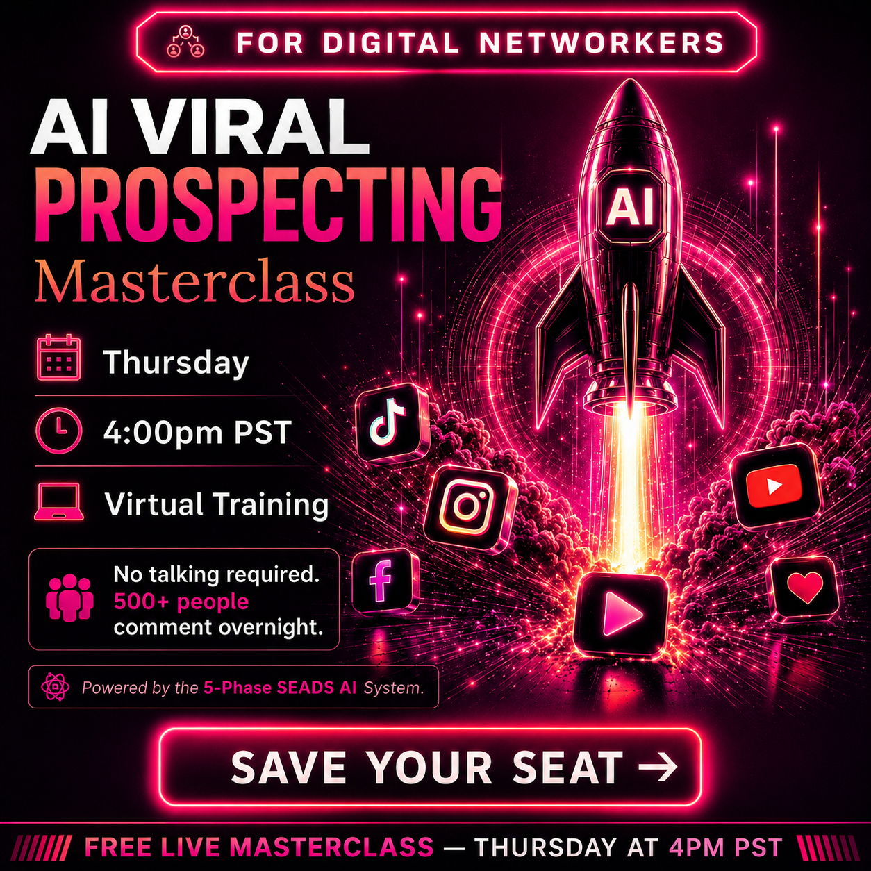 Attraction Marketing Facebook ad