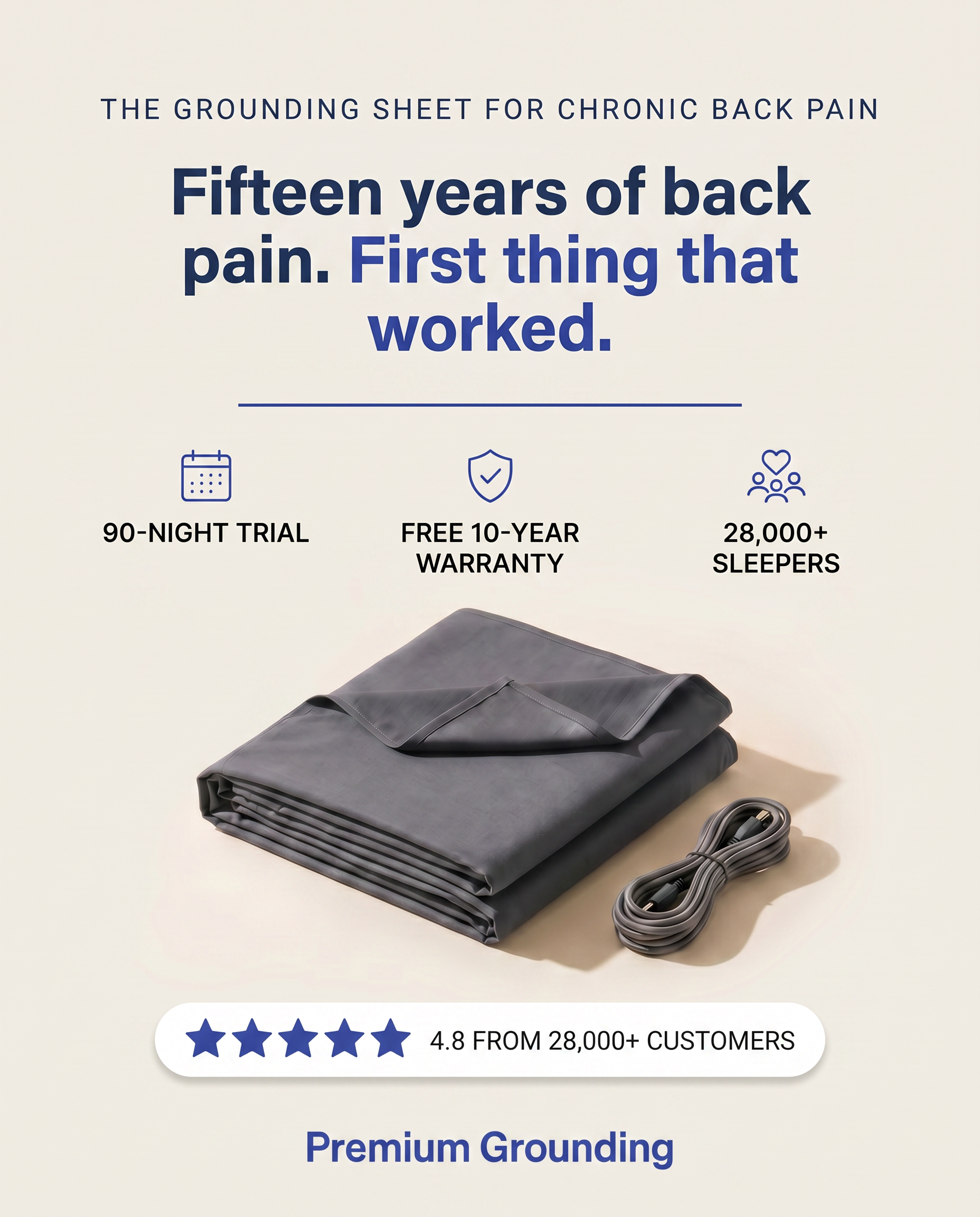 Premium Grounding  Facebook ad