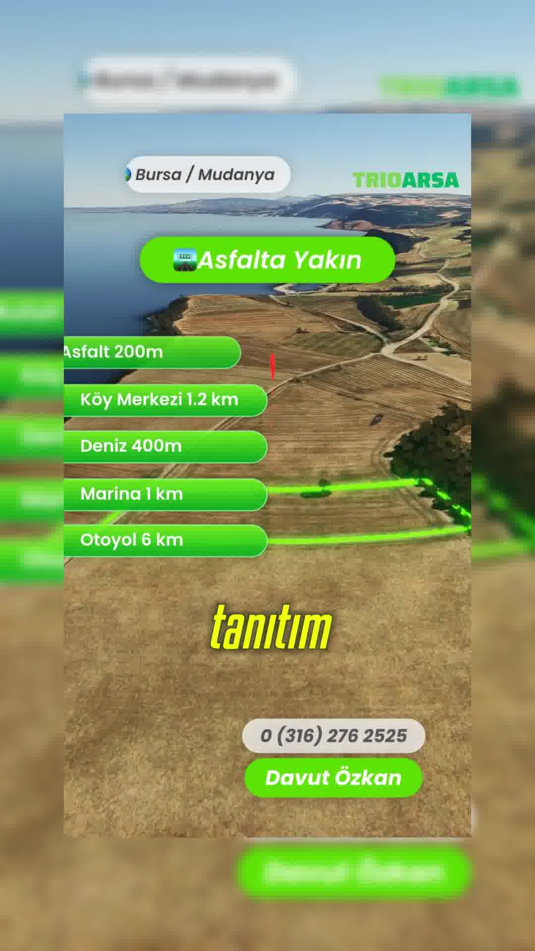 SanalDrone.com Facebook ad: Bize Mesaj AT!