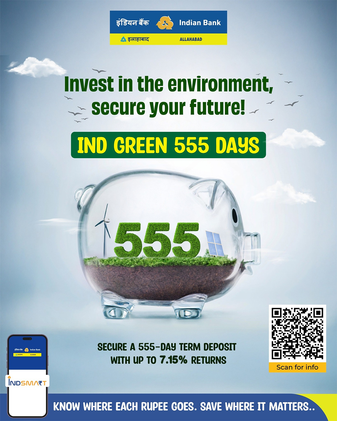 Indian Bank Facebook ad