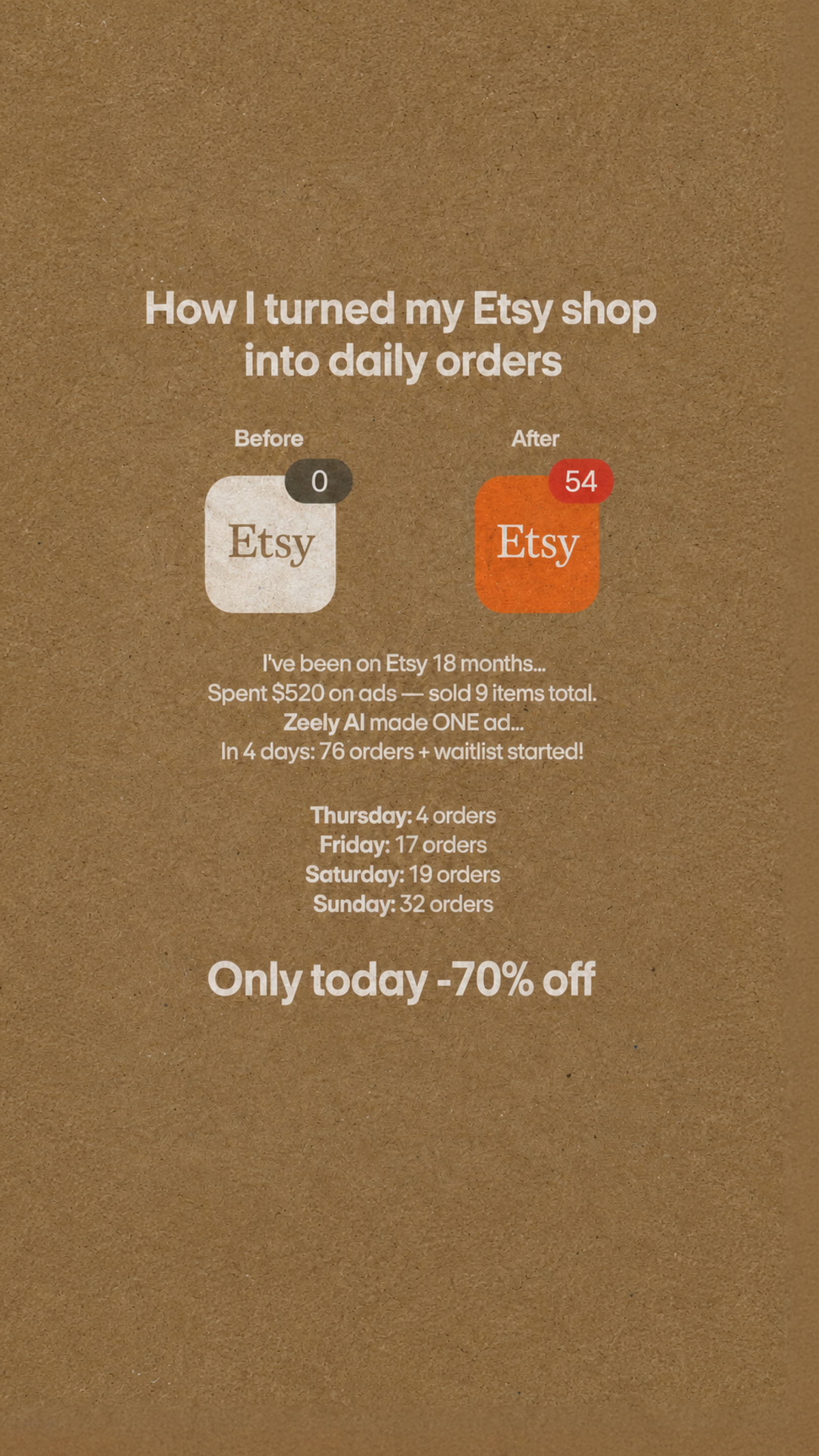 Zeely Facebook ad