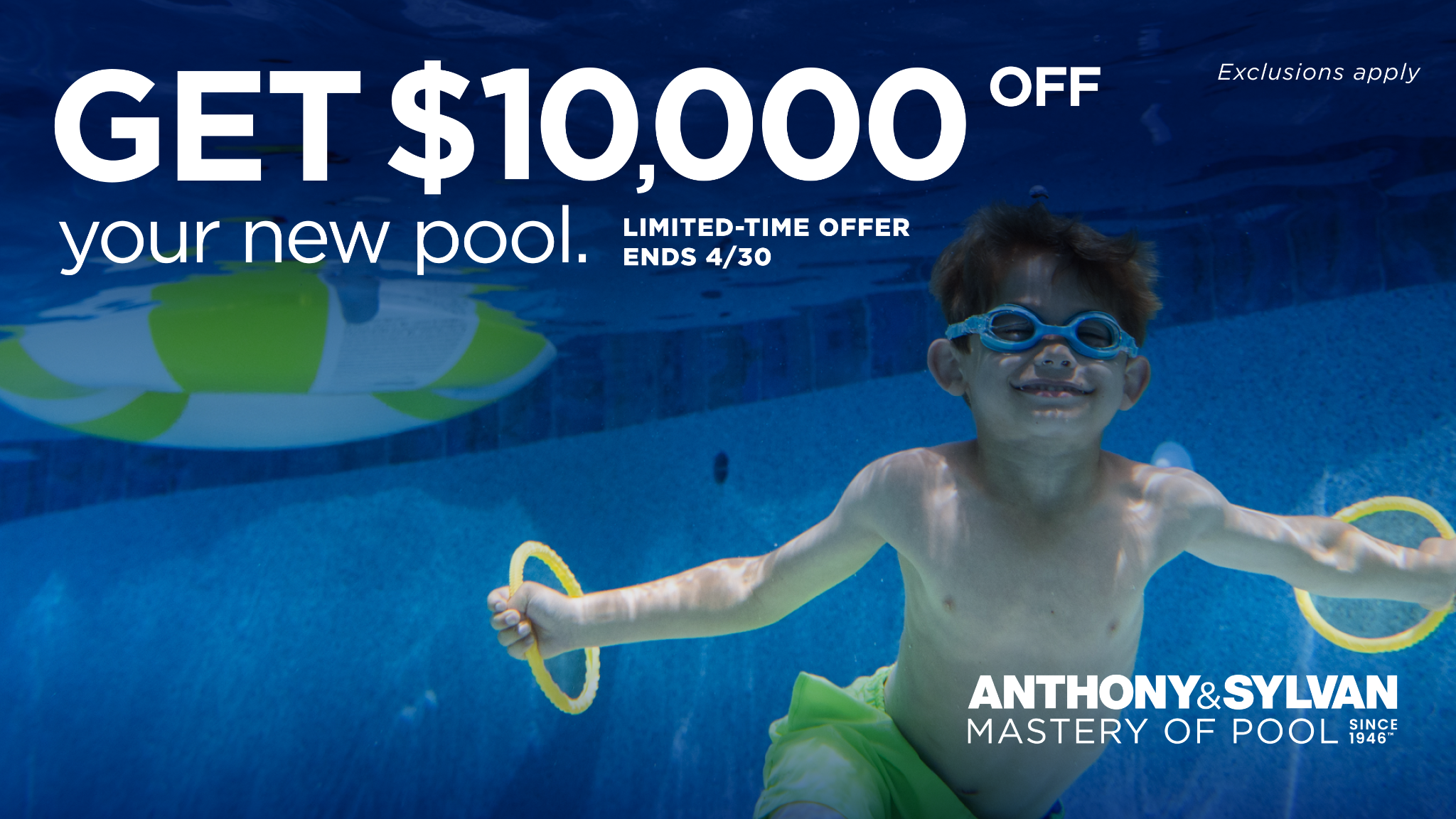 Anthony & Sylvan Pools Facebook ad