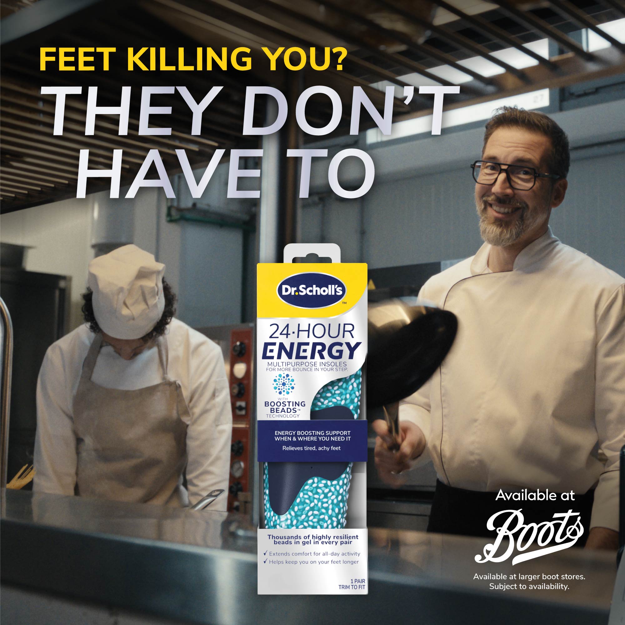 Scholl UK Facebook ad