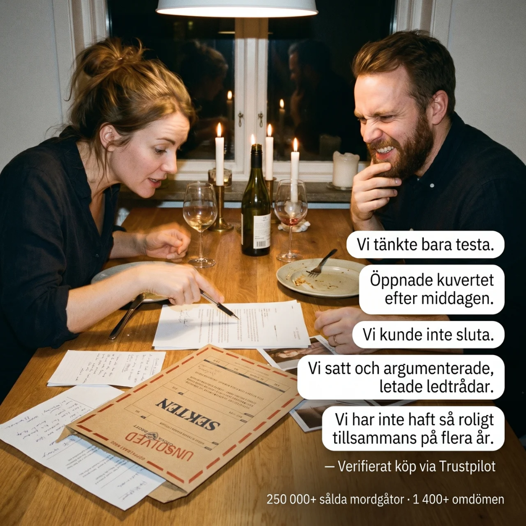 ARKIV by Unsolved - Mordgåtor att lösa hemma Facebook ad