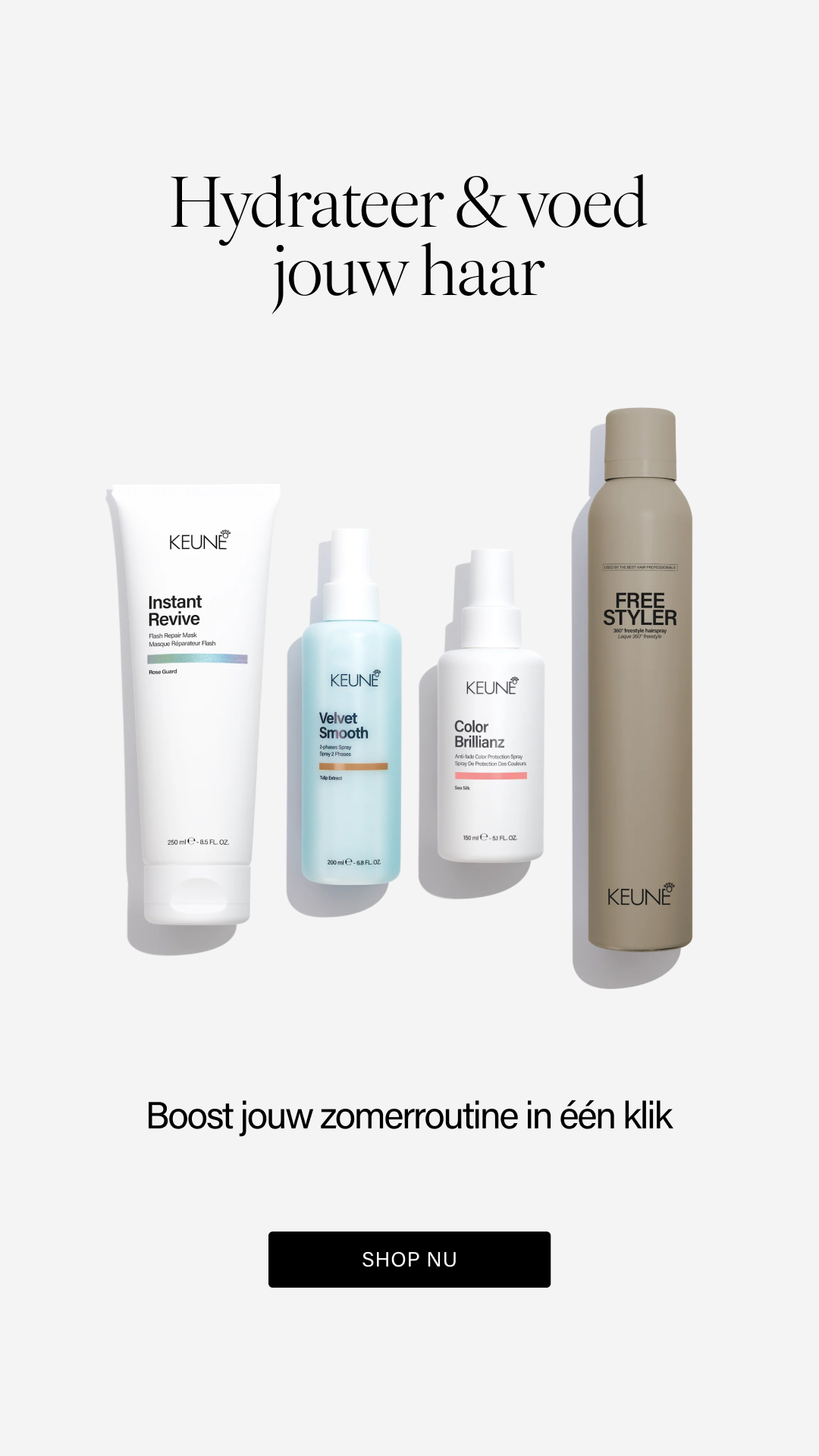 Keune Haircosmetics Facebook ad from Jul 1, 2026