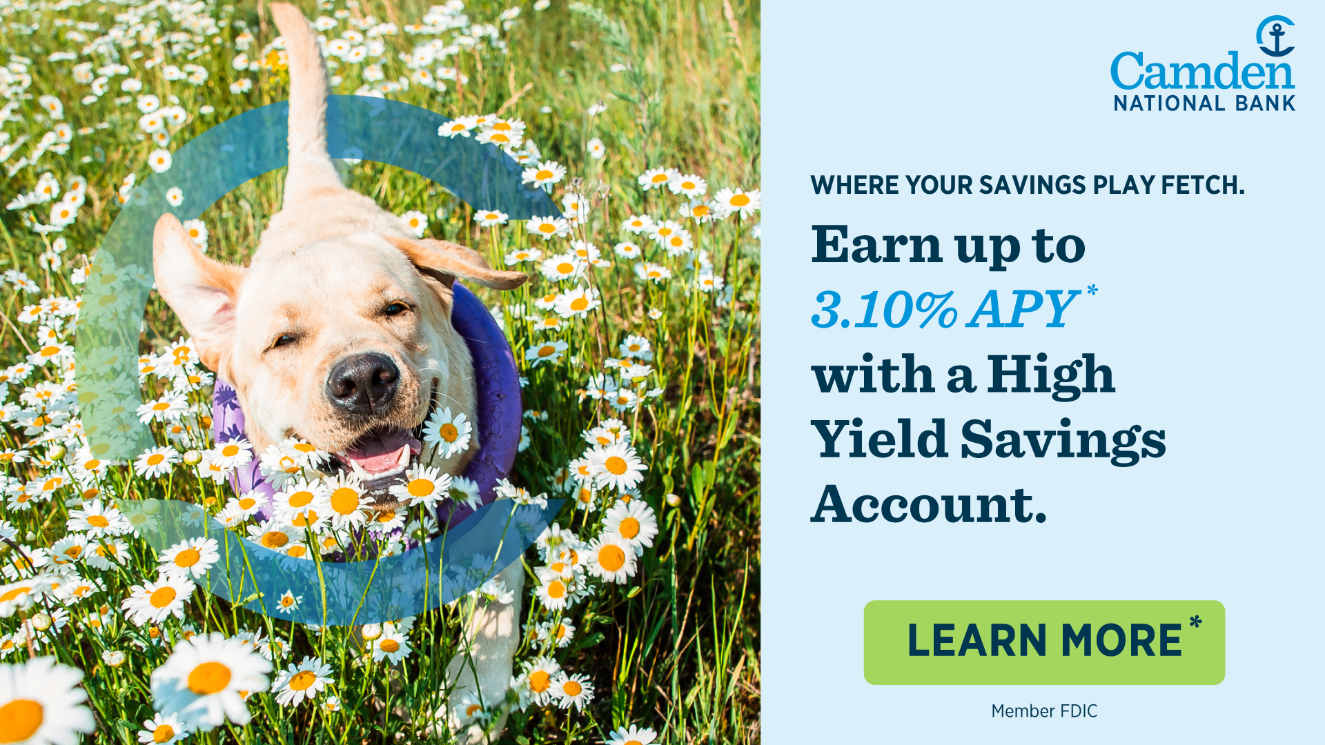 Camden National Bank Facebook ad from May 10, 2026