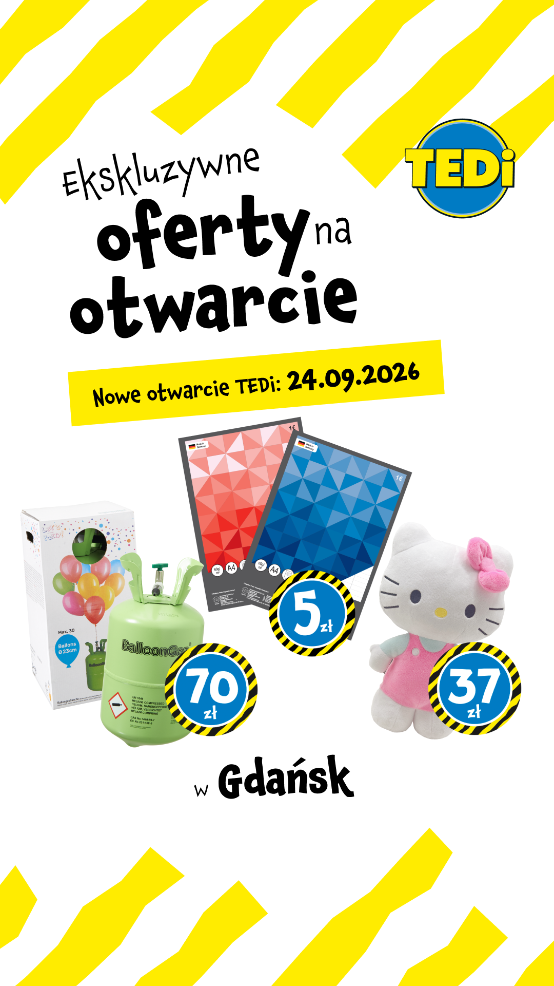 TEDi Polska Facebook ad: 80-895 Gdańsk, Podwale Grodzkie 8