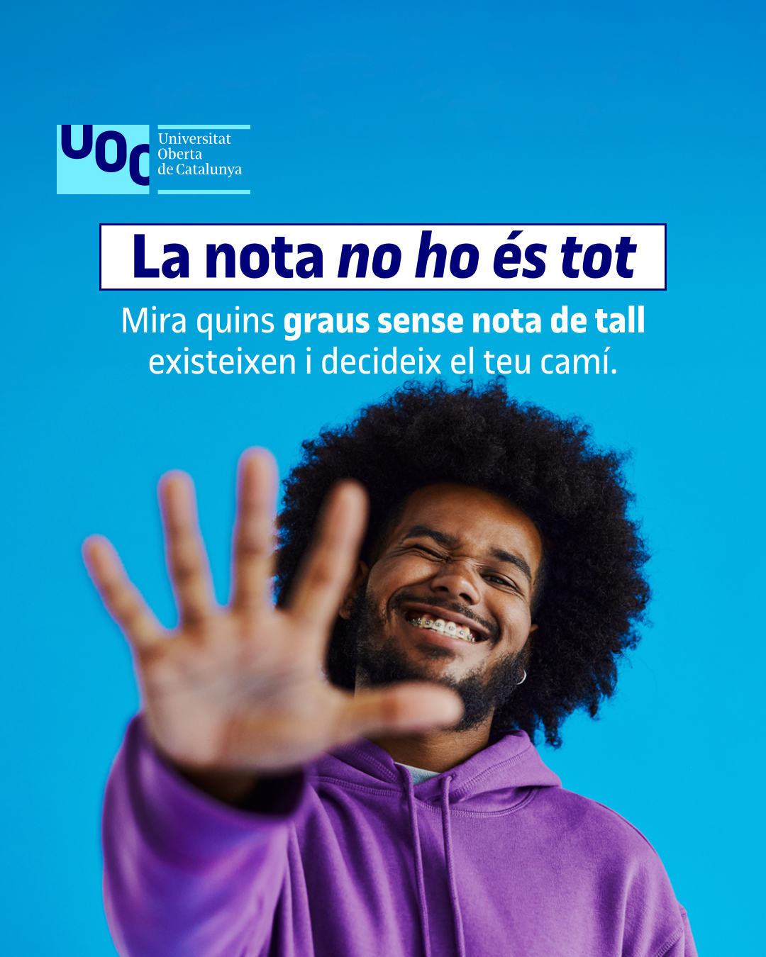 Universitat Oberta de Catalunya (UOC) Facebook ad