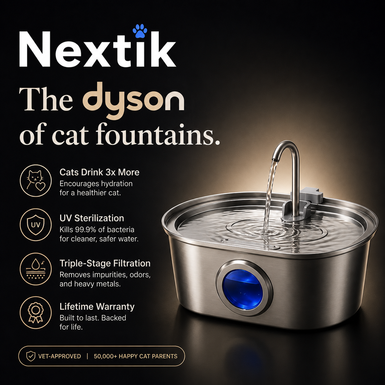 Nex Tik Facebook ad: The Premium Upgrade Your Cat Deserves