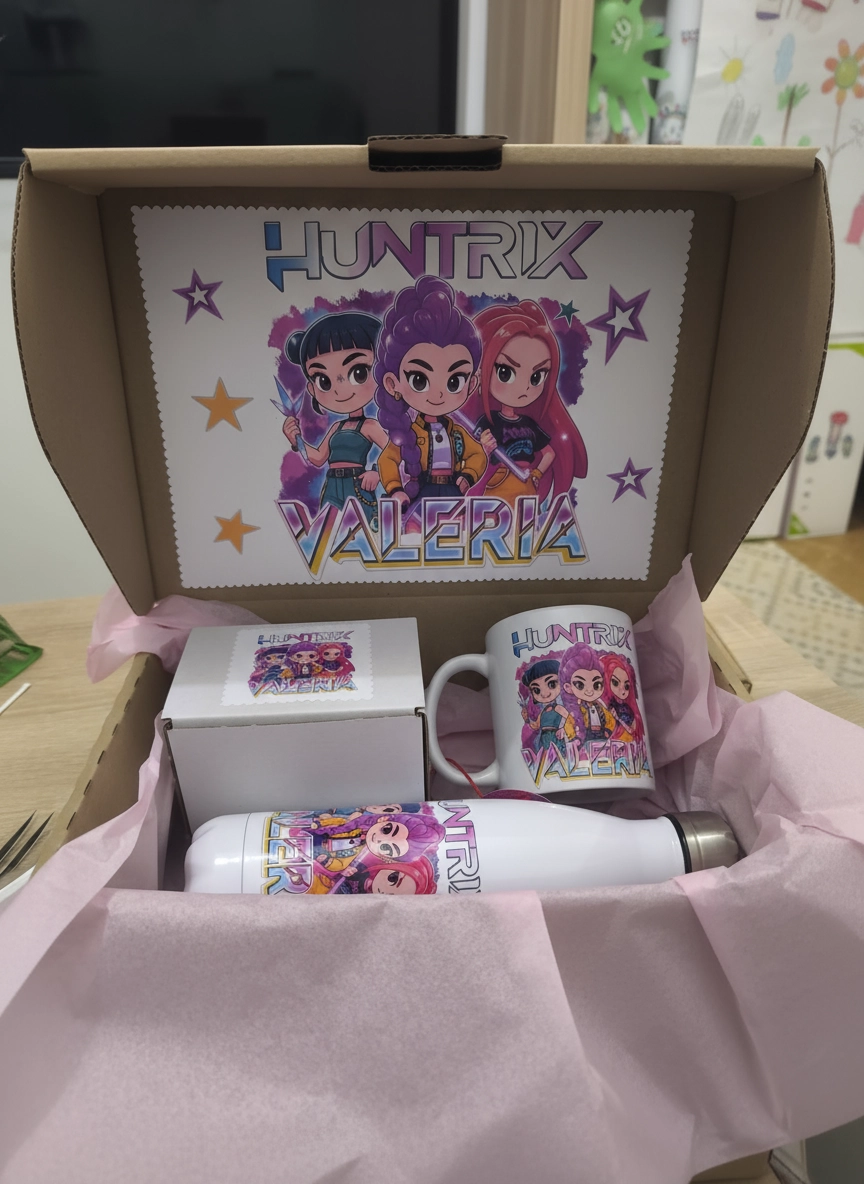 Lascositasdemami Facebook ad: pack regalo personalizado las guerreras k pop…