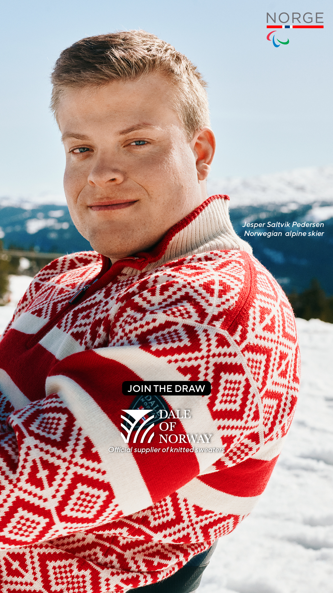 Dale of Norway Facebook ad