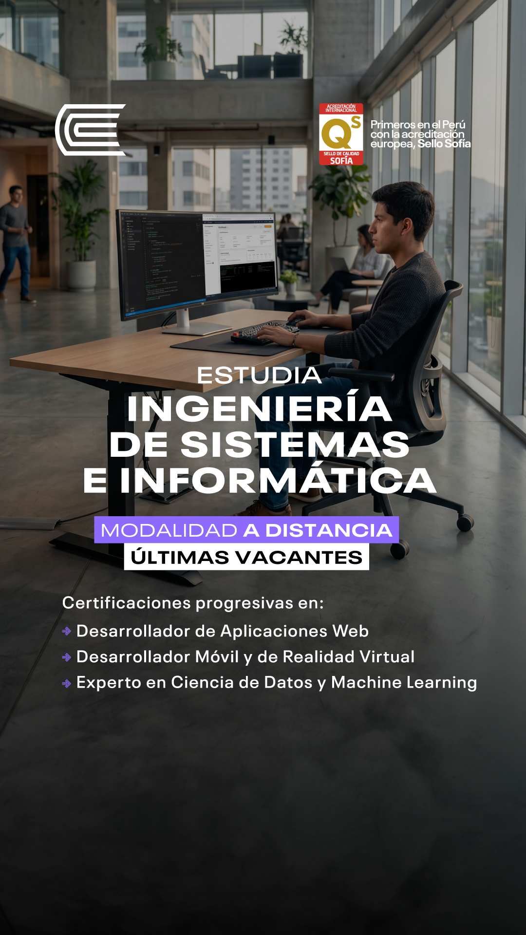 Universidad Continental Pregrado a Distancia Facebook ad