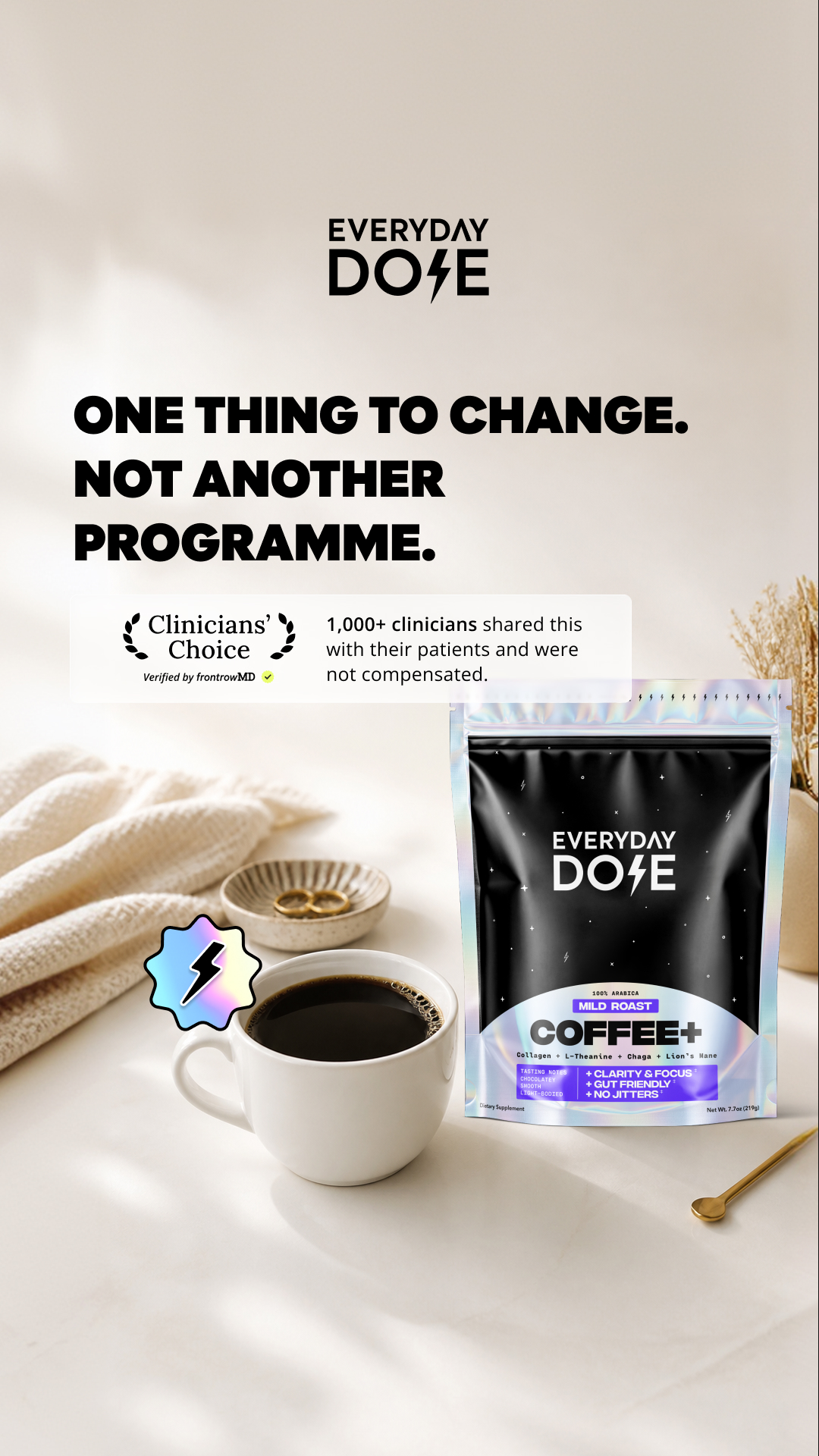 Everyday Dose Facebook ad