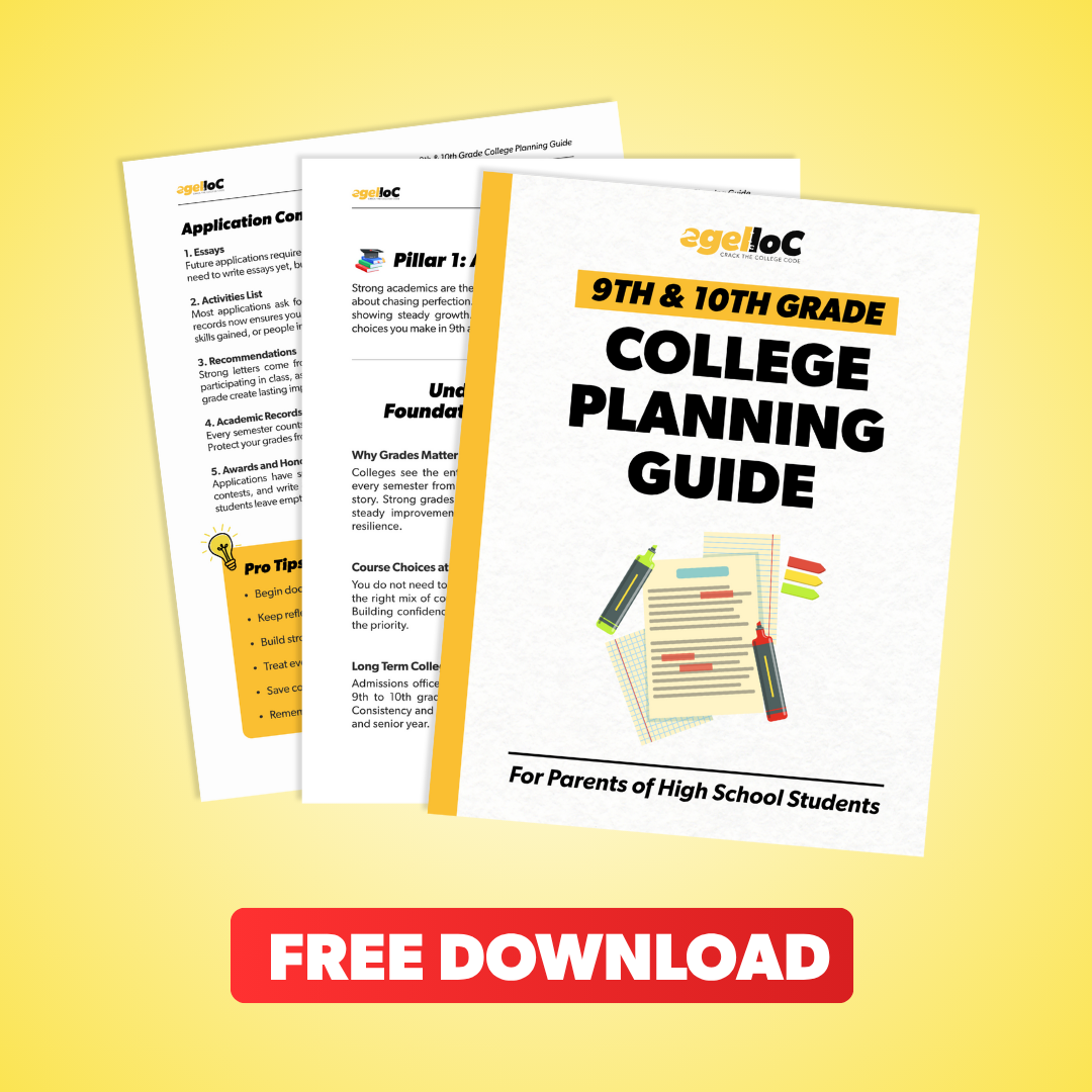Coach Tony Le Facebook ad: UC Admissions: What 9th & 10th Graders Need