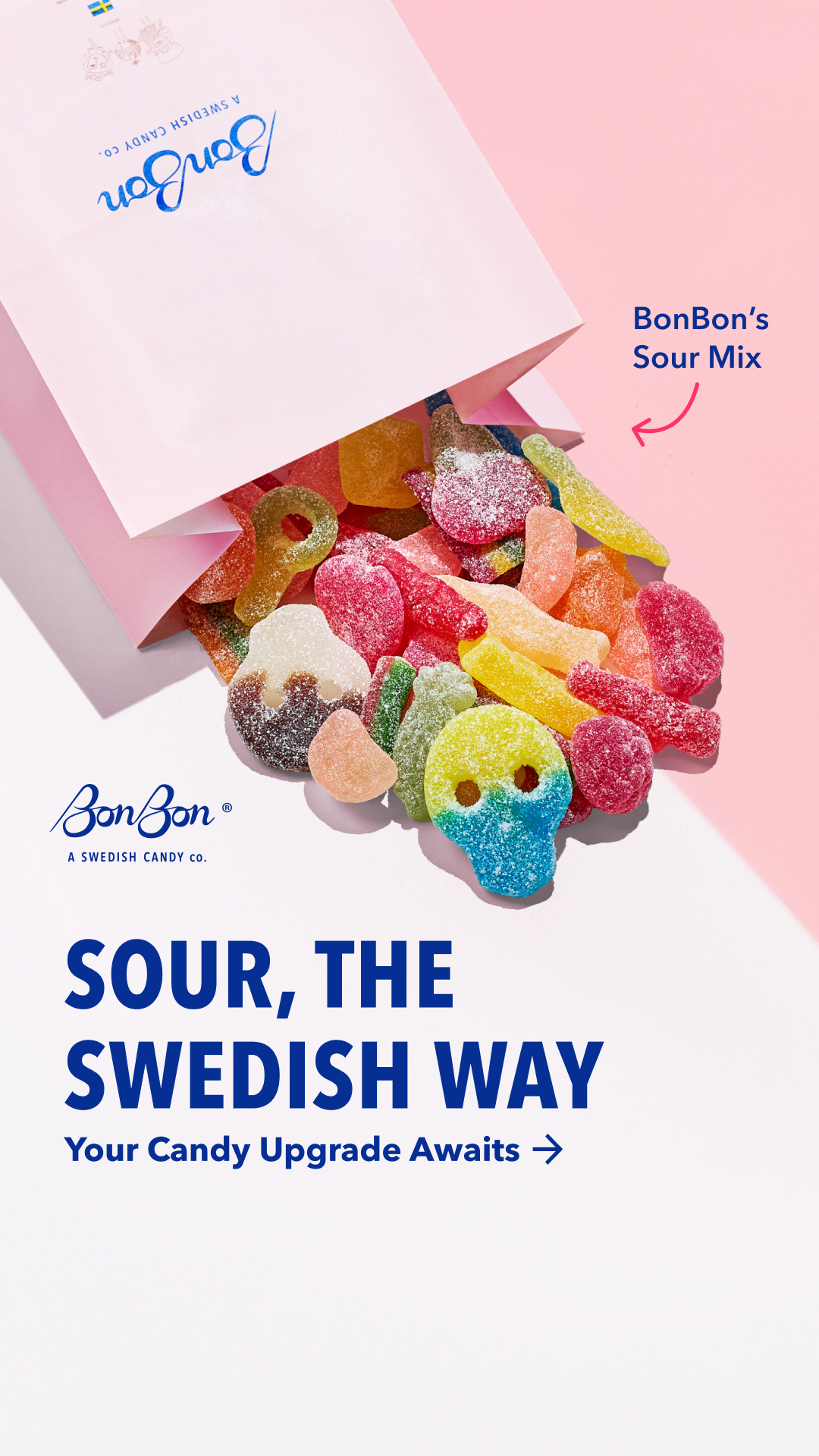 BonBon - A Swedish Candy Co. Facebook ad
