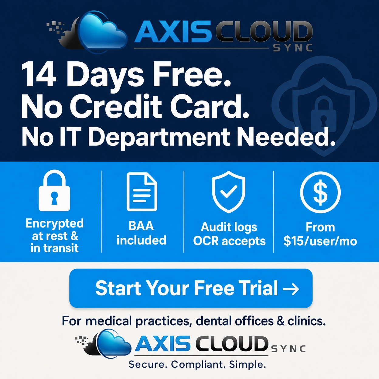 AXIS Cloud Sync Facebook ad