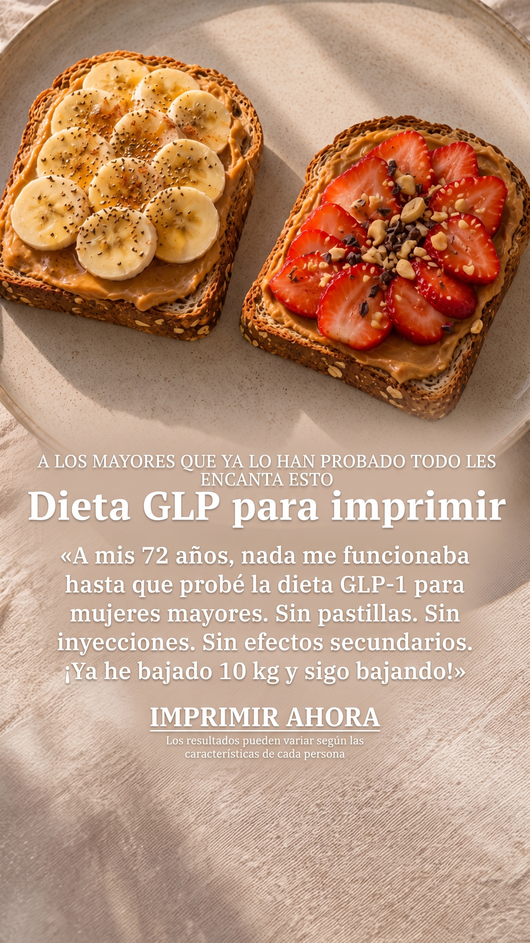 Eat Smart Every Day Facebook ad: ¡Solo 2 semanas para notar la diferencia!