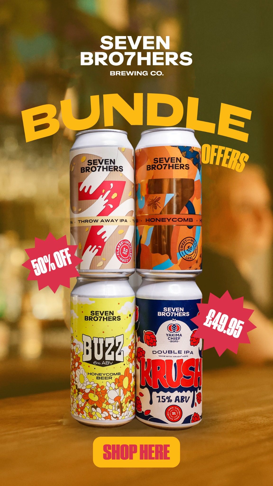 SEVEN BRO7HERS BREWERY Facebook ad