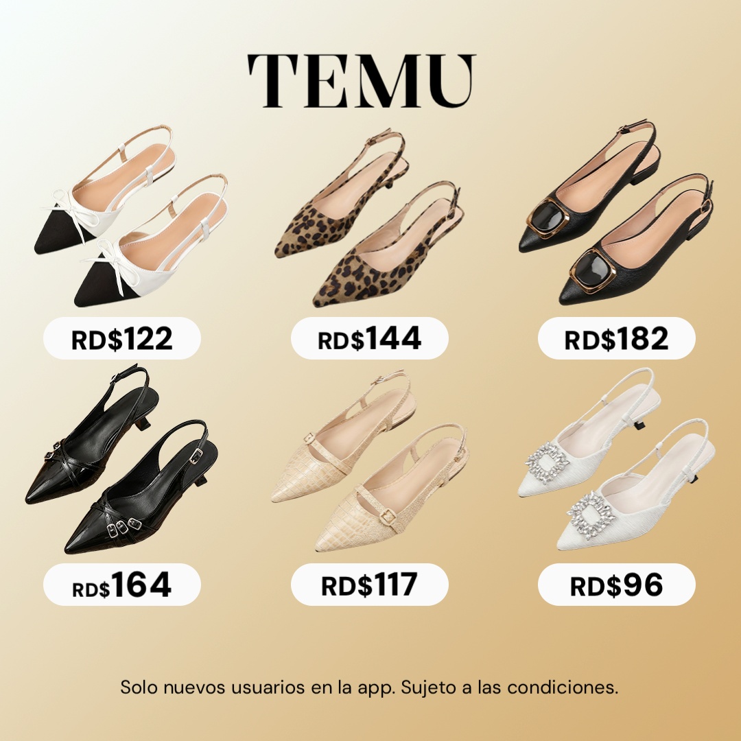 Temu Dominican Facebook ad