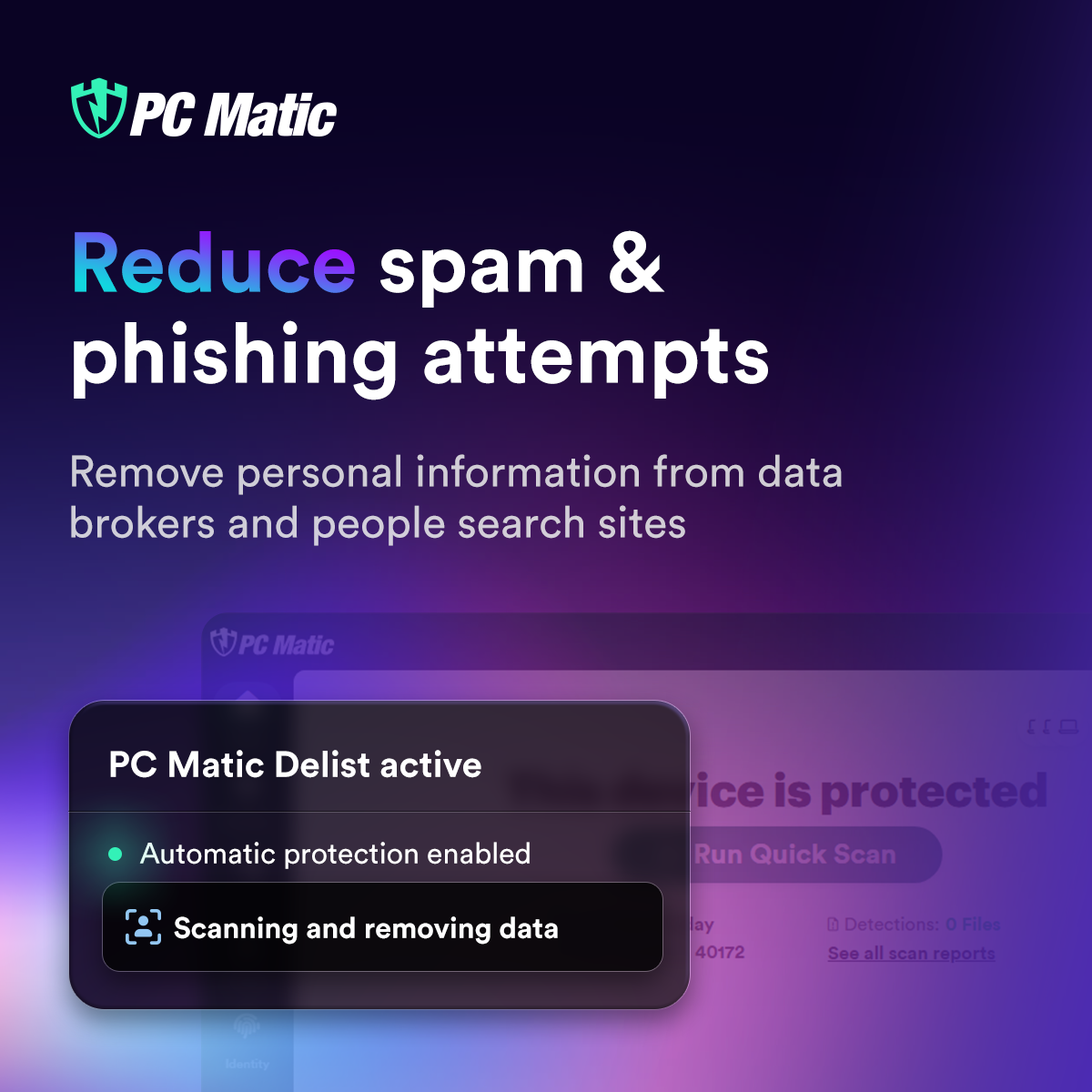 PC Matic Facebook ad