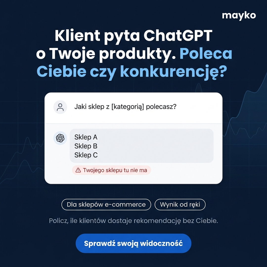 Agencja Mayko Facebook ad