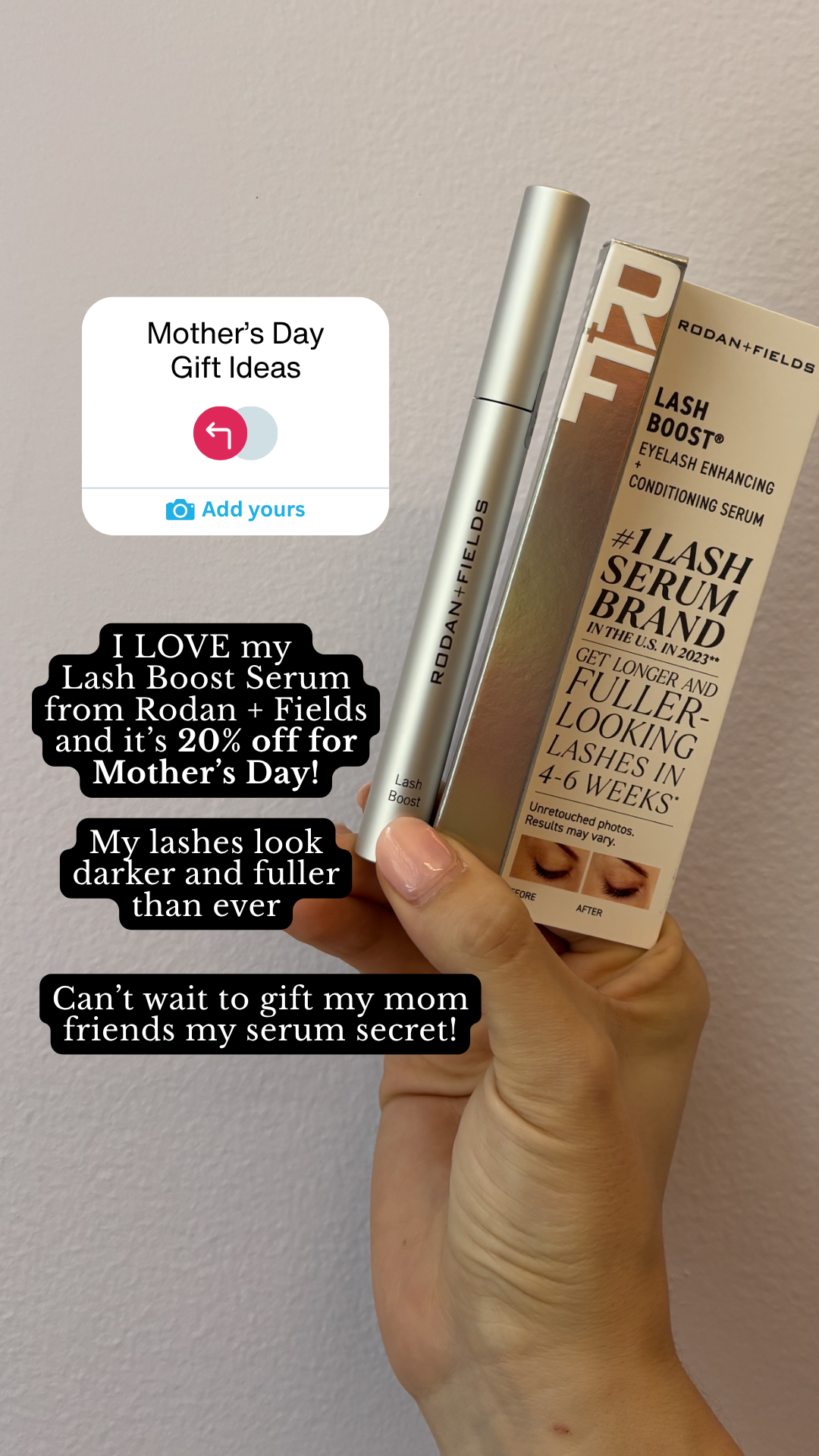 The Glow Up Facebook ad