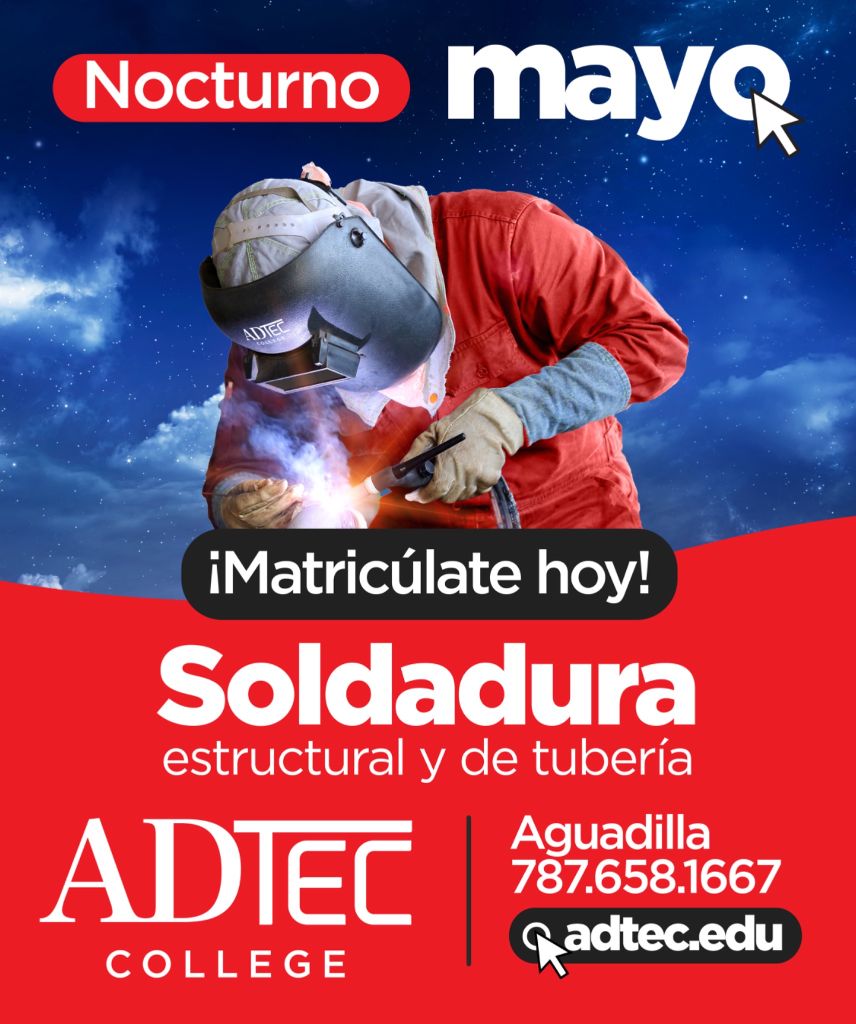Adtec College Facebook ad
