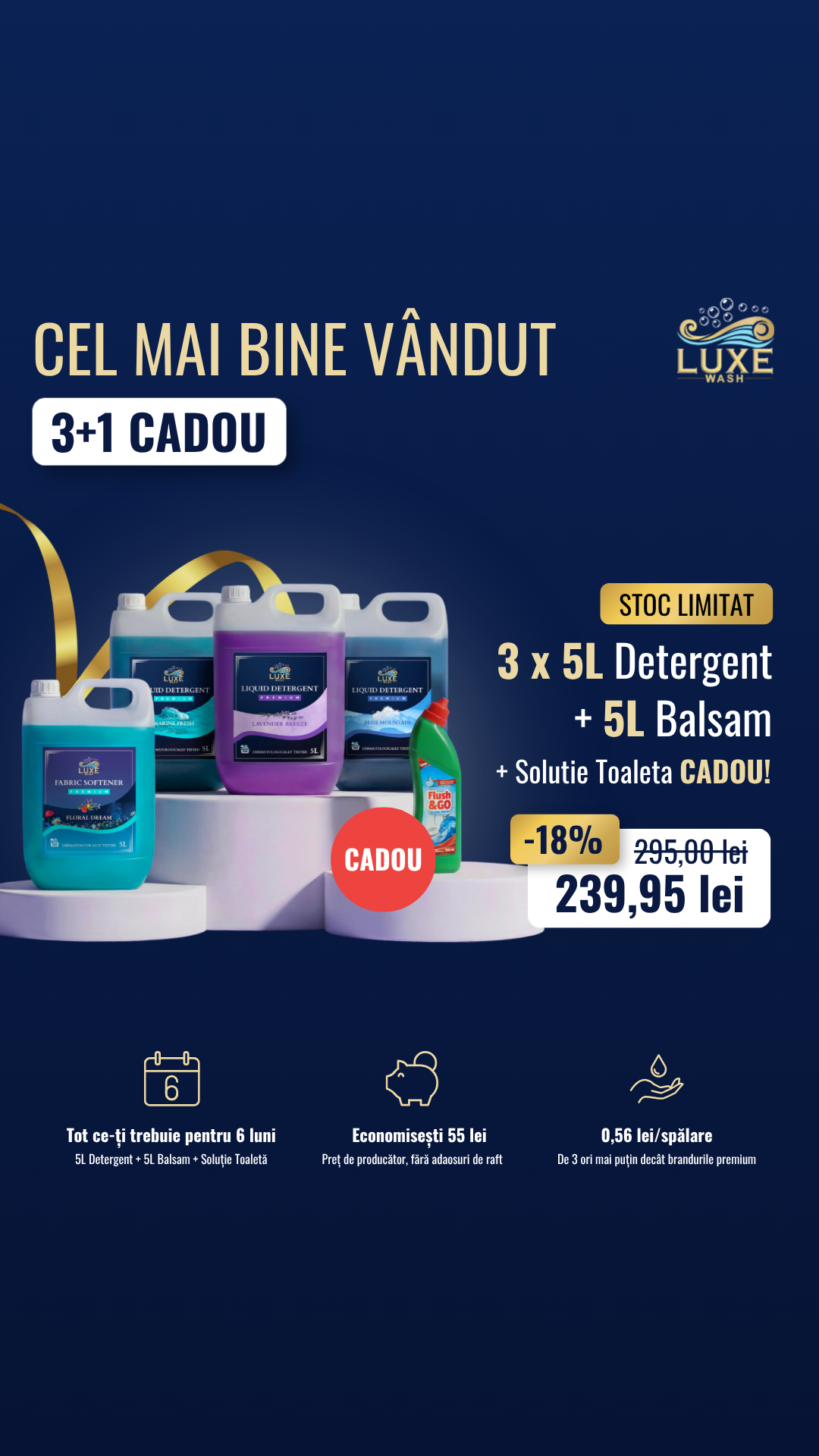 Luxe Wash Facebook ad