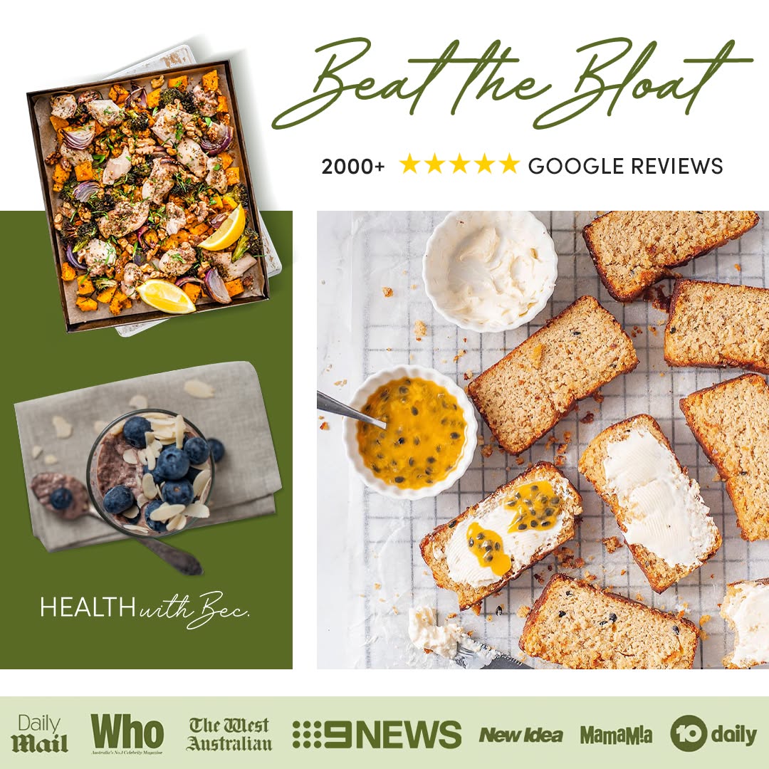 Health With Bec Facebook ad