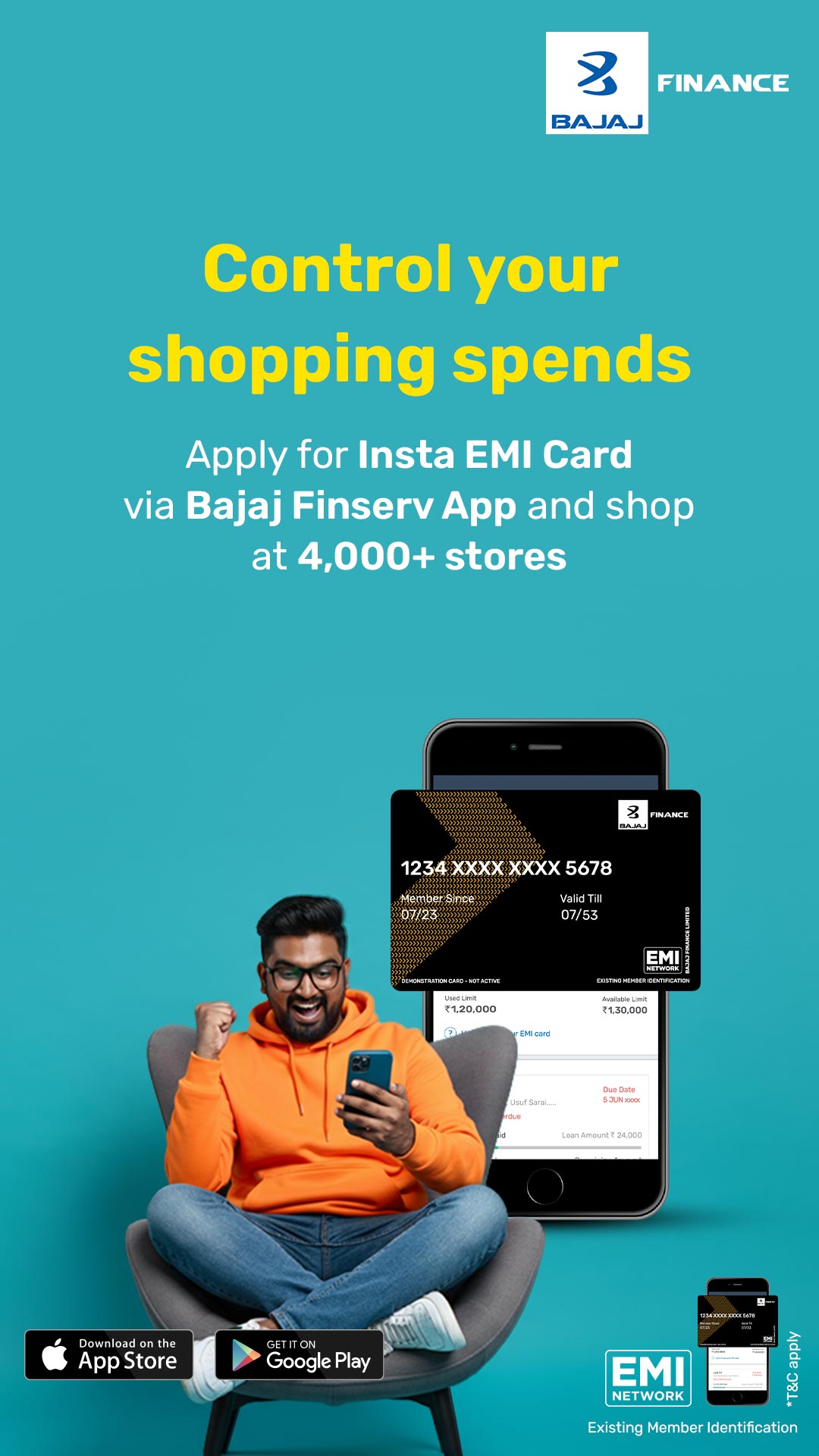 Bajaj Finserv Facebook ad