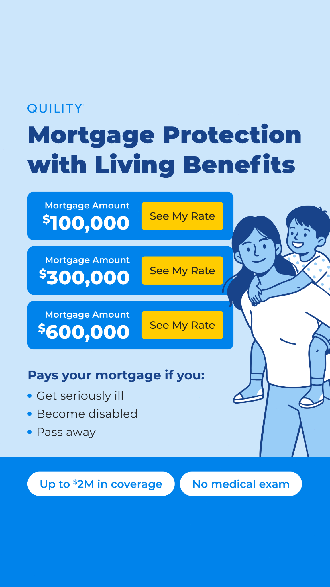Quility Insurance Facebook ad
