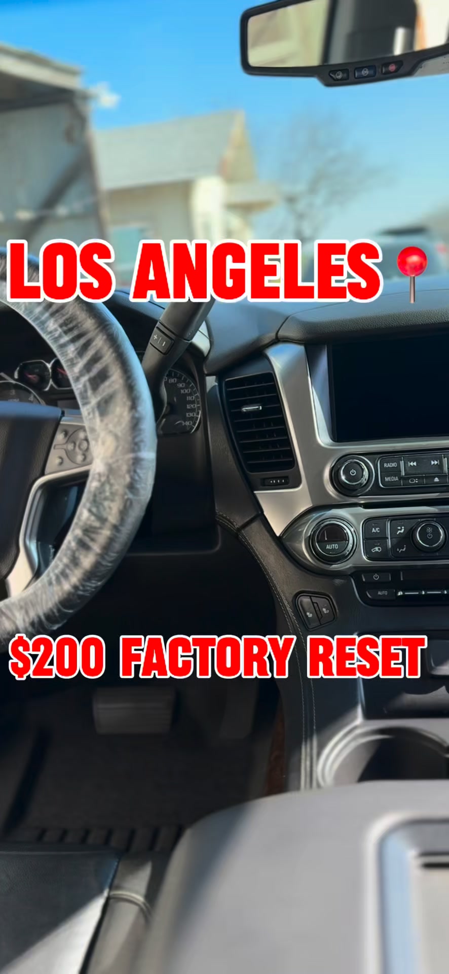 A&J Detailing Facebook ad: Los Angeles Premium Detail Reset - $200