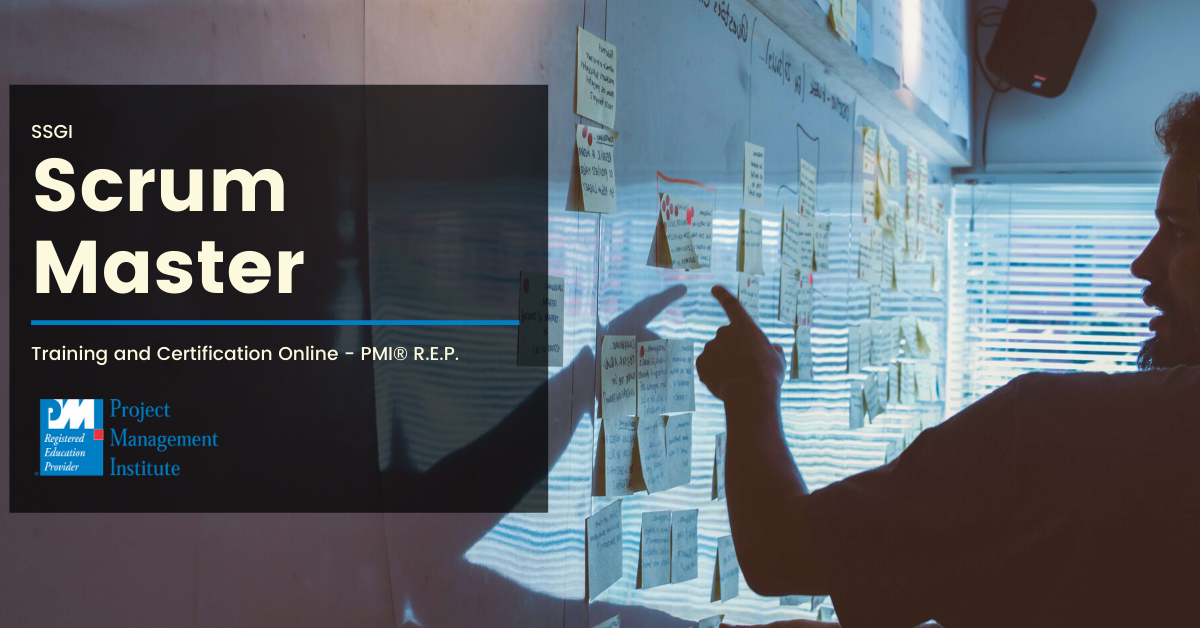 Six Sigma Global Institute Facebook ad: Scrum Master Certification - 100% Online