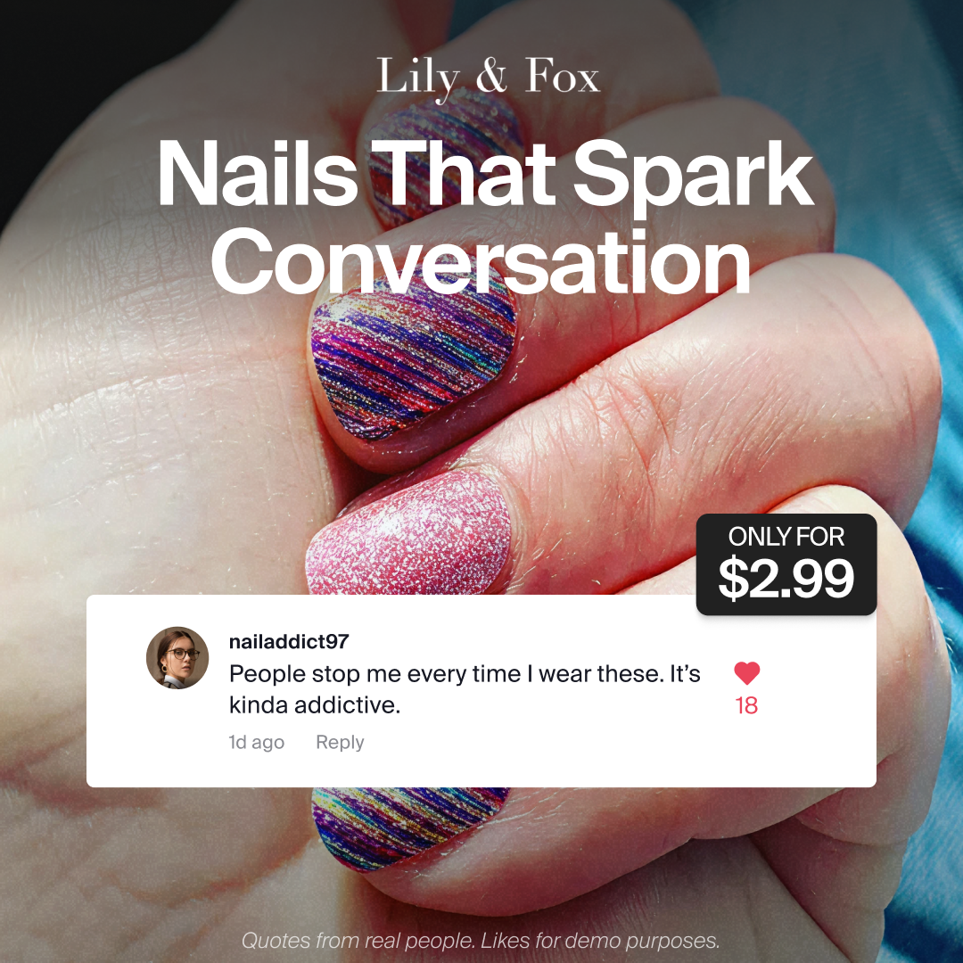 Lily and Fox Facebook ad