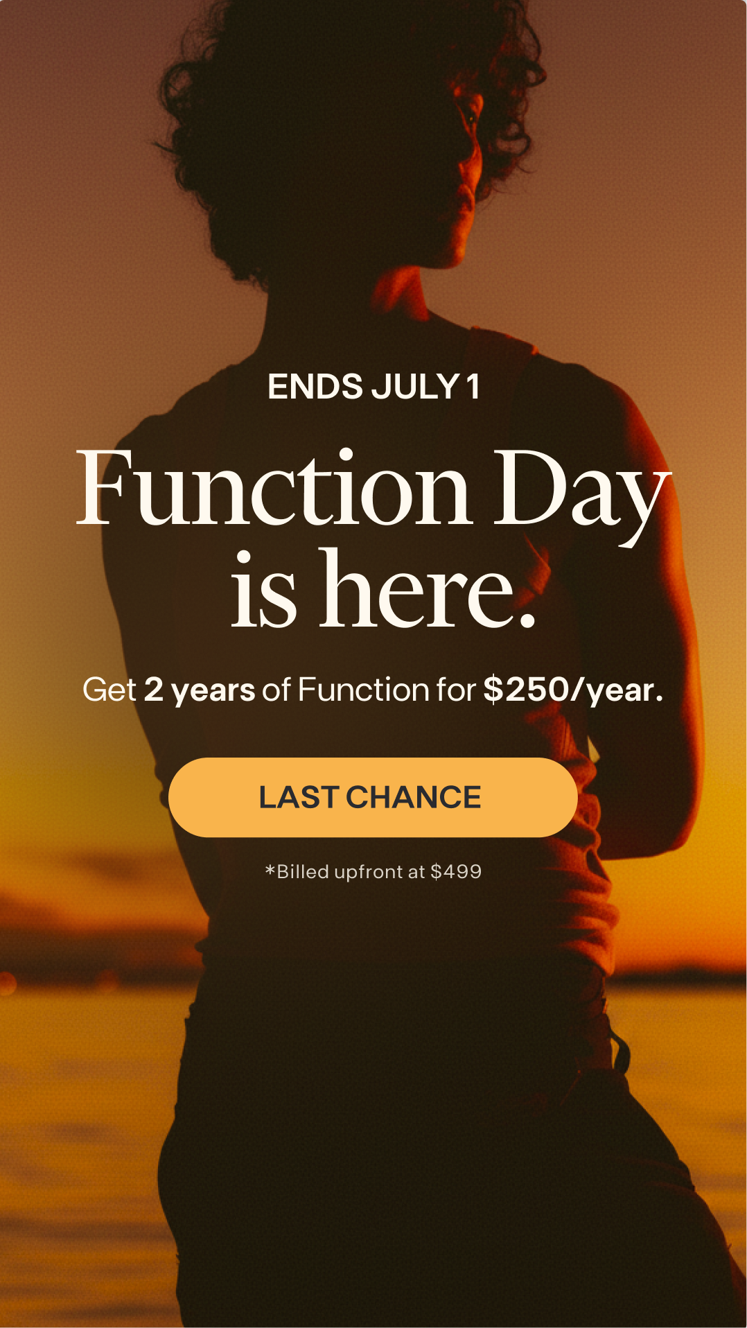 Function Health Facebook ad