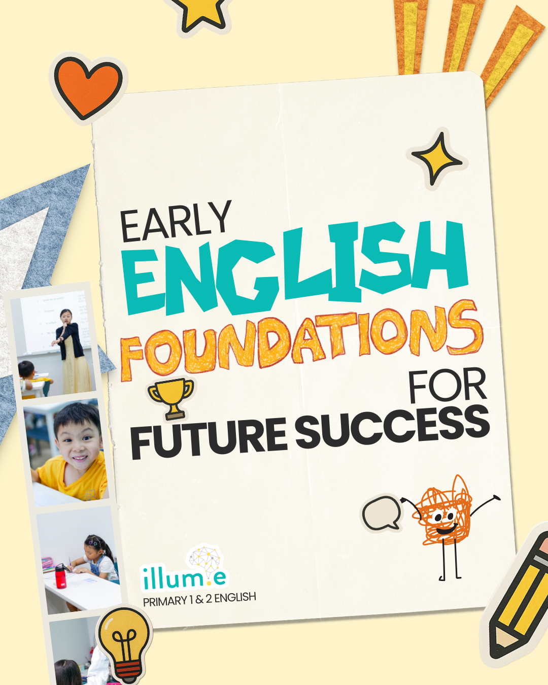 Illum.e Tuition Facebook ad: Nurturing Young Minds Through Joyful Learning