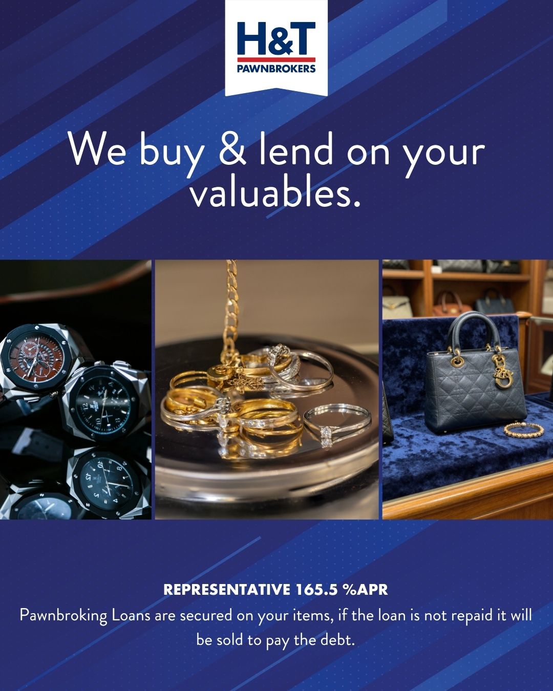 H&T Pawnbrokers Facebook ad: Pawn Shop Croydon, George Street | H&T Pawnbrokers Croydon…