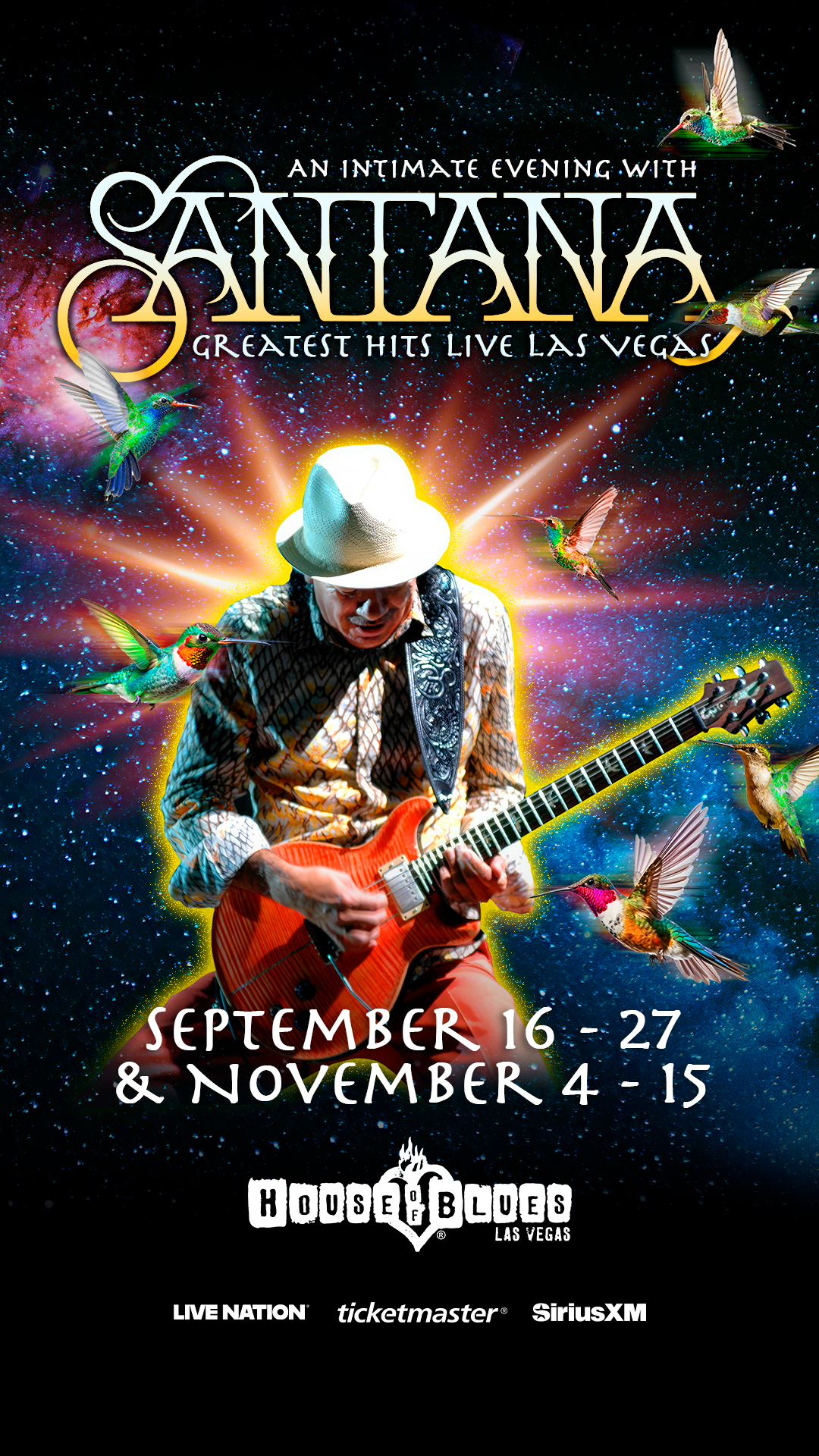 Carlos Santana Facebook ad from Aug 10, 2026