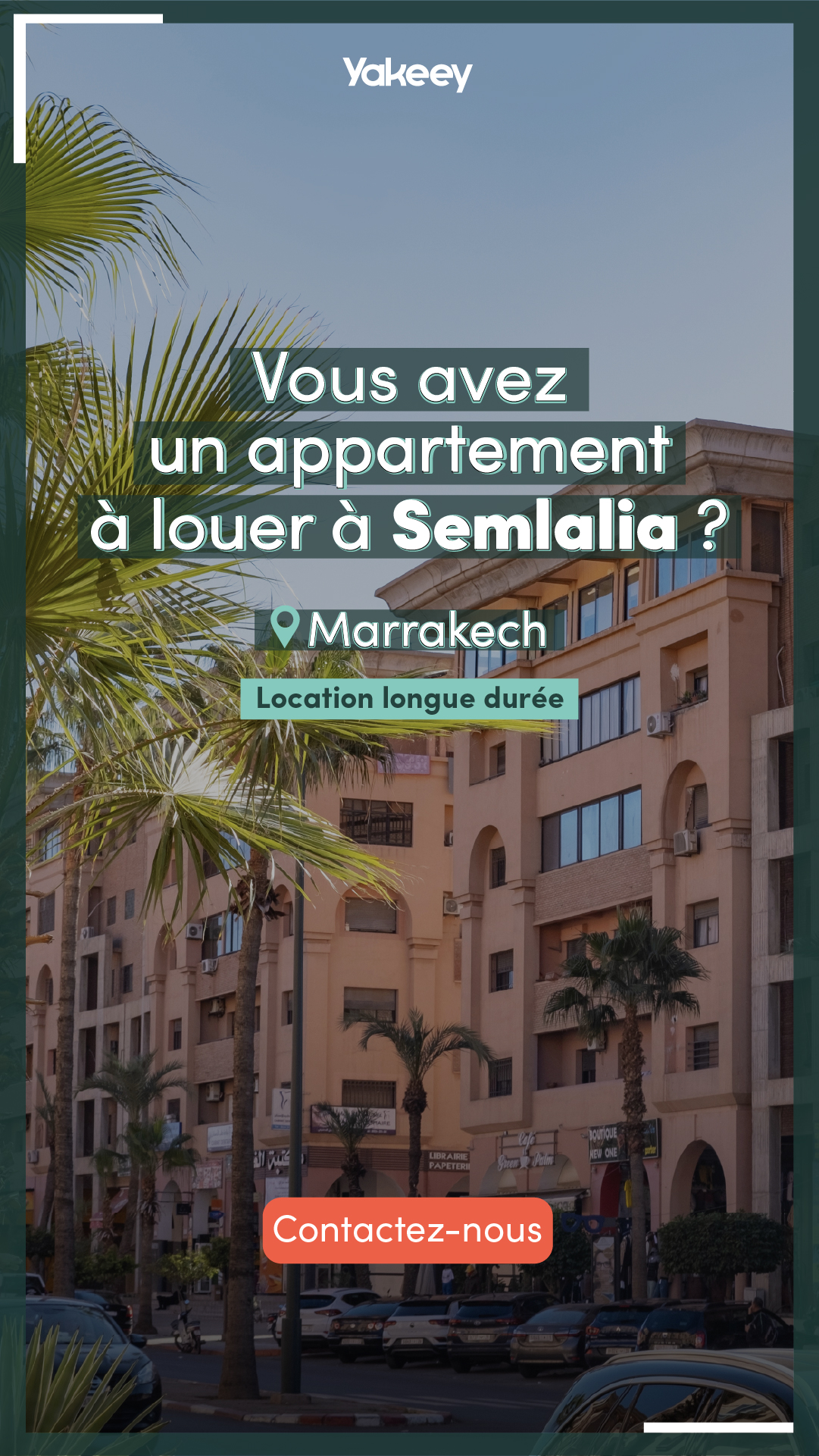 Yakeey Immobilier Facebook ad from Jul 16, 2025