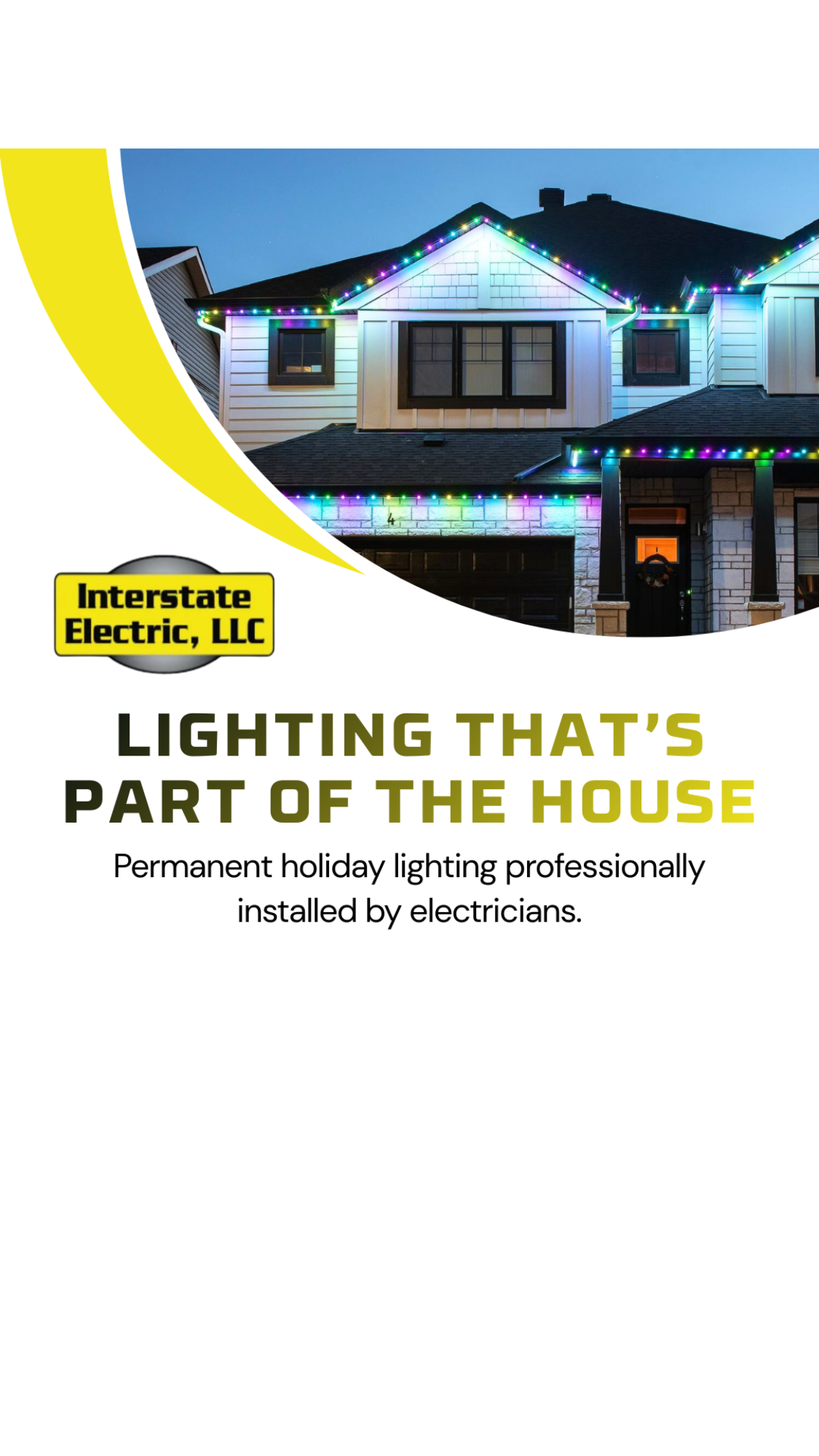 Interstate Electric, LLC Facebook ad from Feb 27, 2026