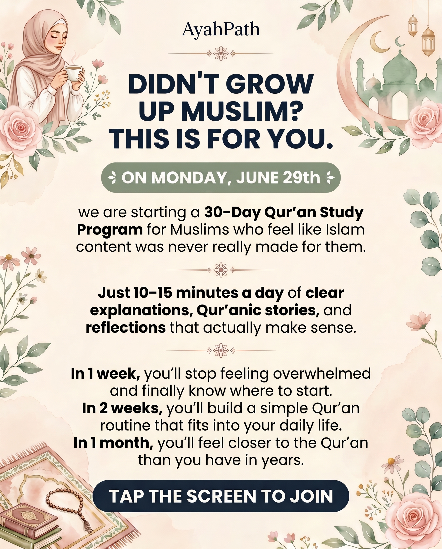 Imam Advice Daily Facebook ad