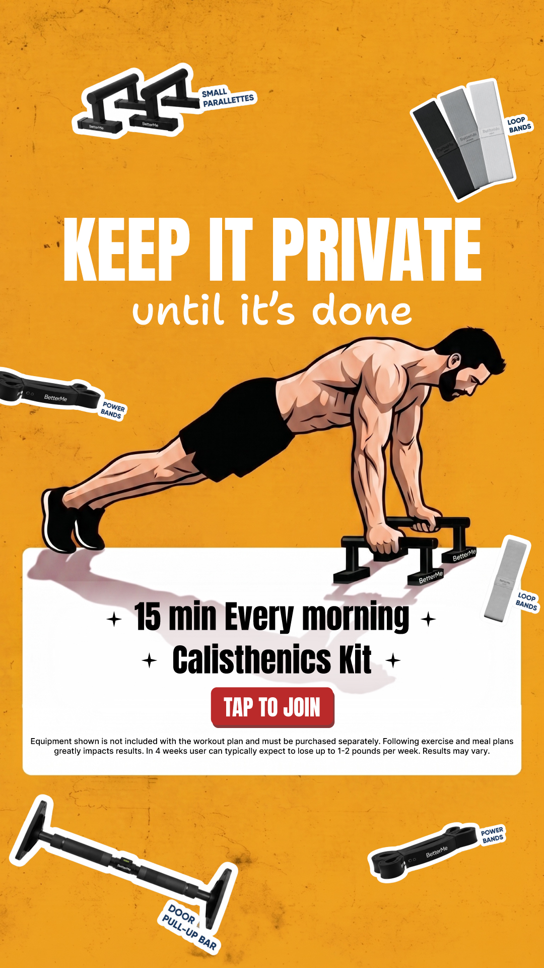 BetterMe Men Facebook ad