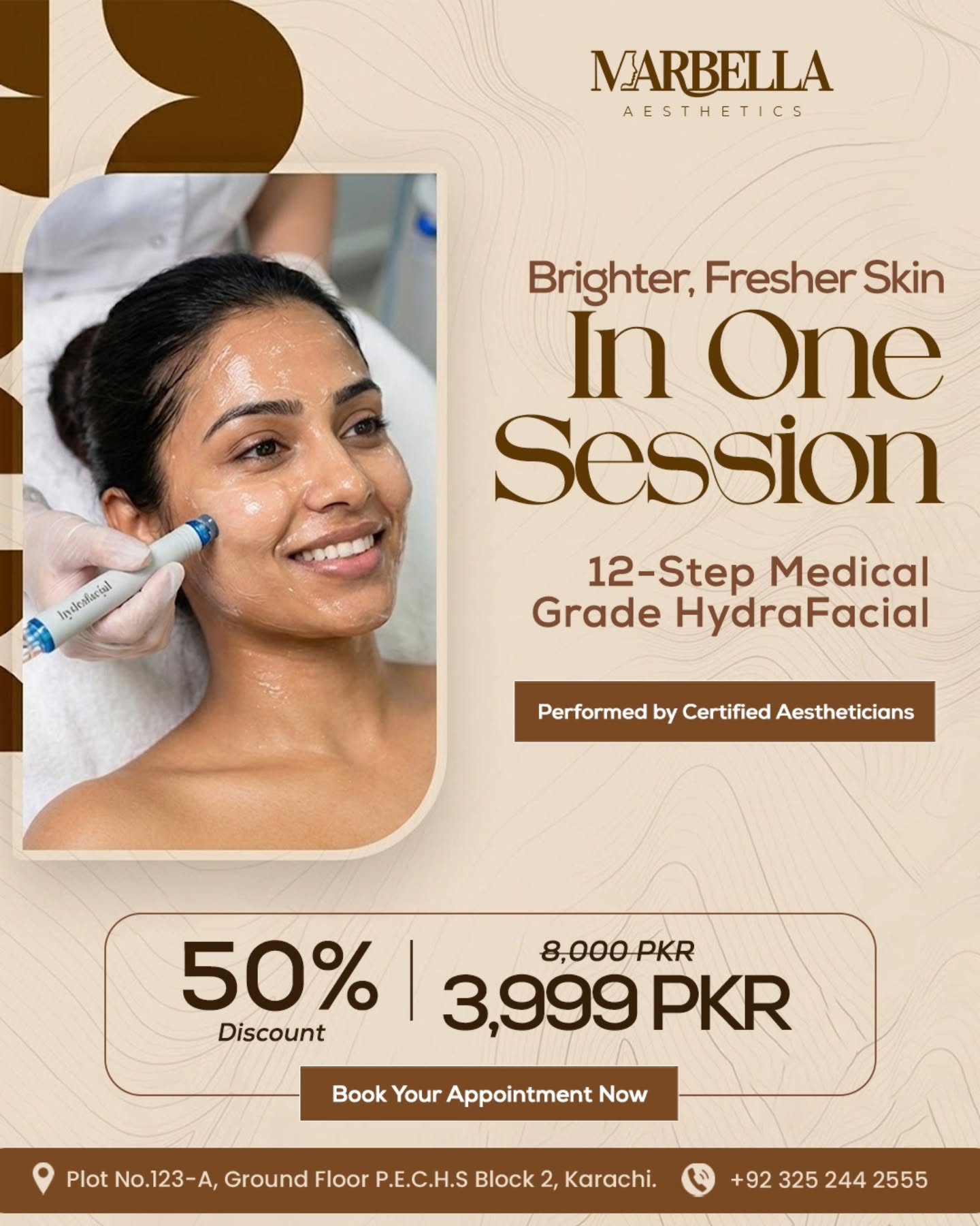Marbella Aesthetics Facebook ad